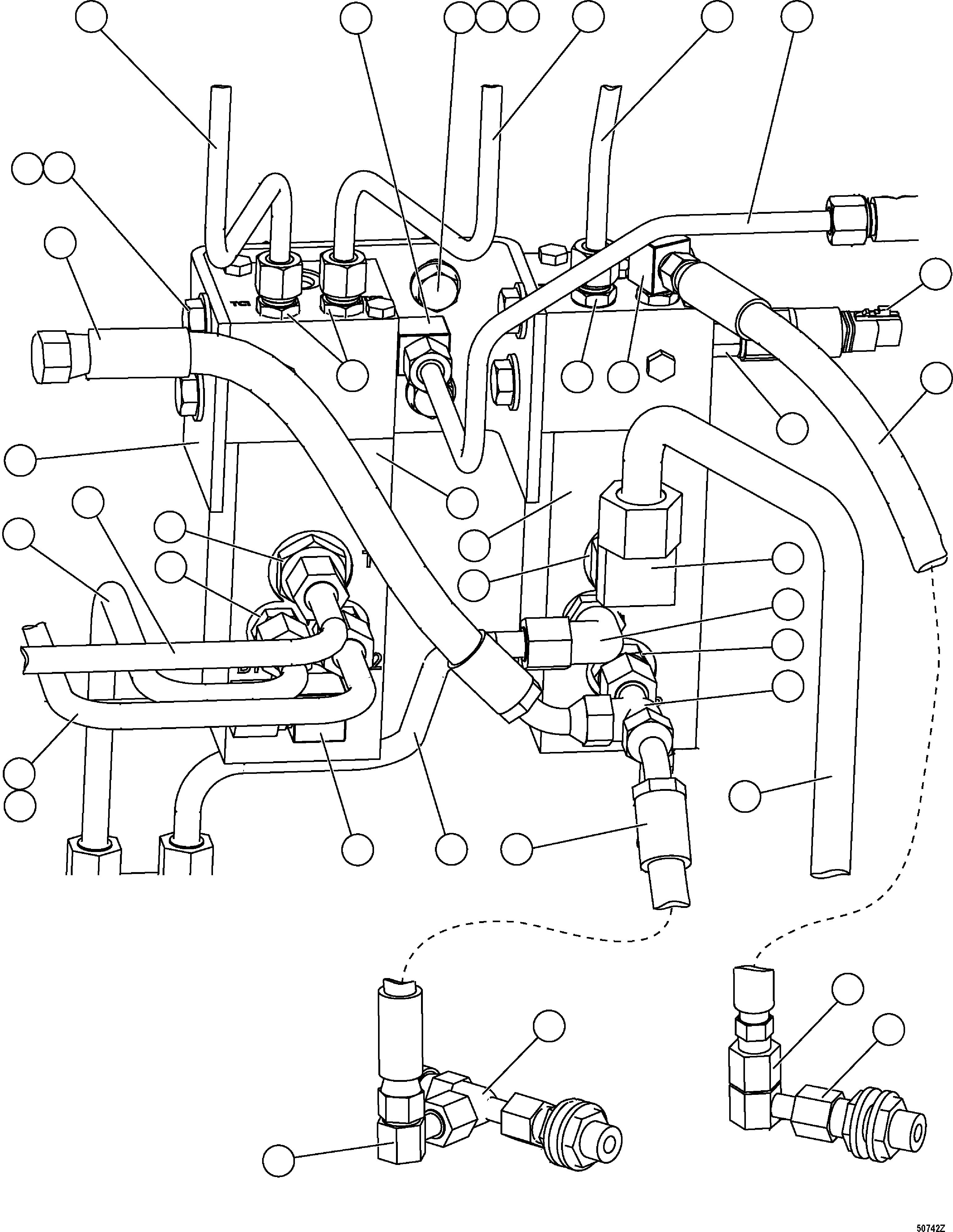 Датчик давления PC2147 KOMATSU