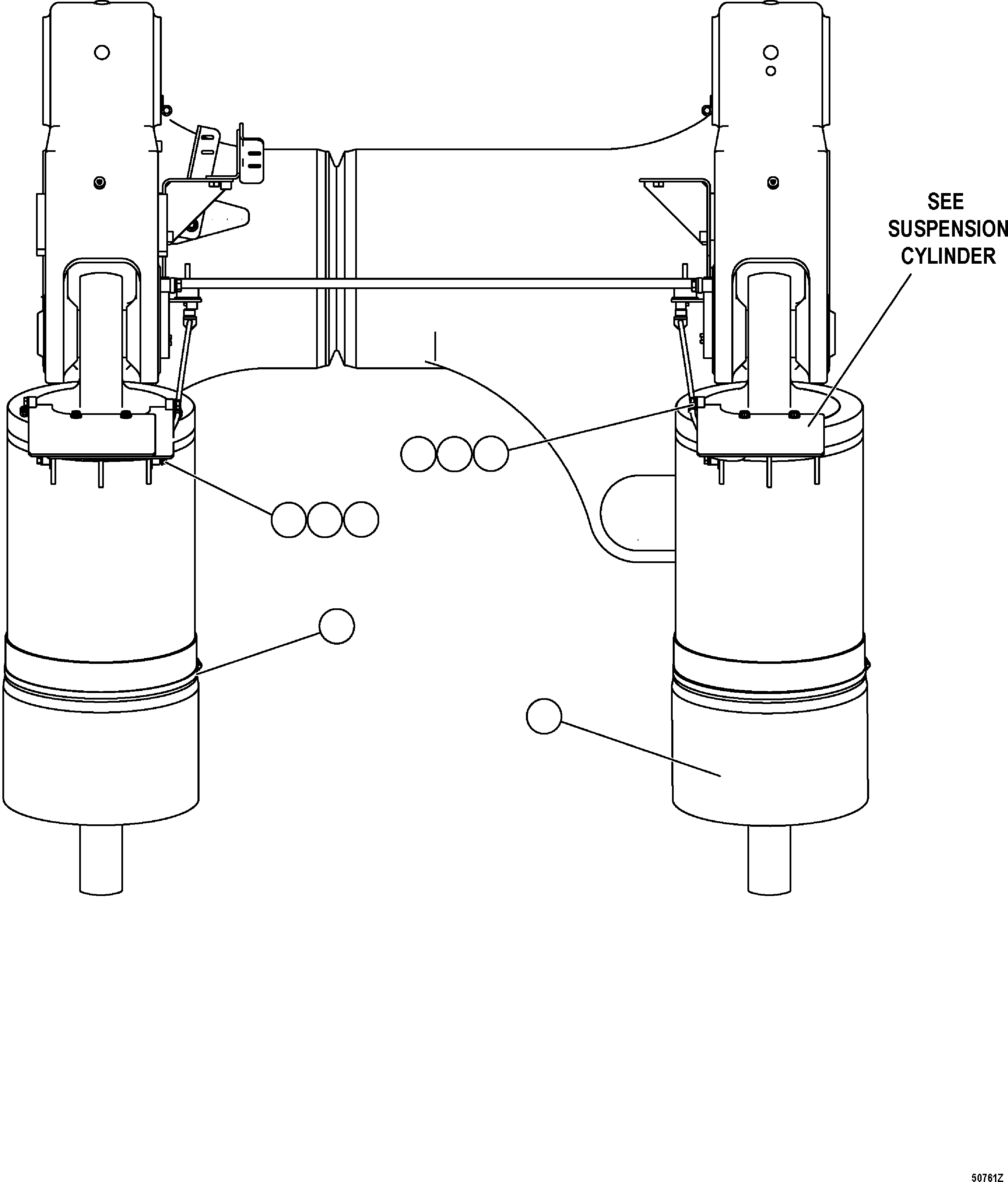 CLAMP (NOT INCLUDED IN ASSEMBLY) PC1006 KOMATSU