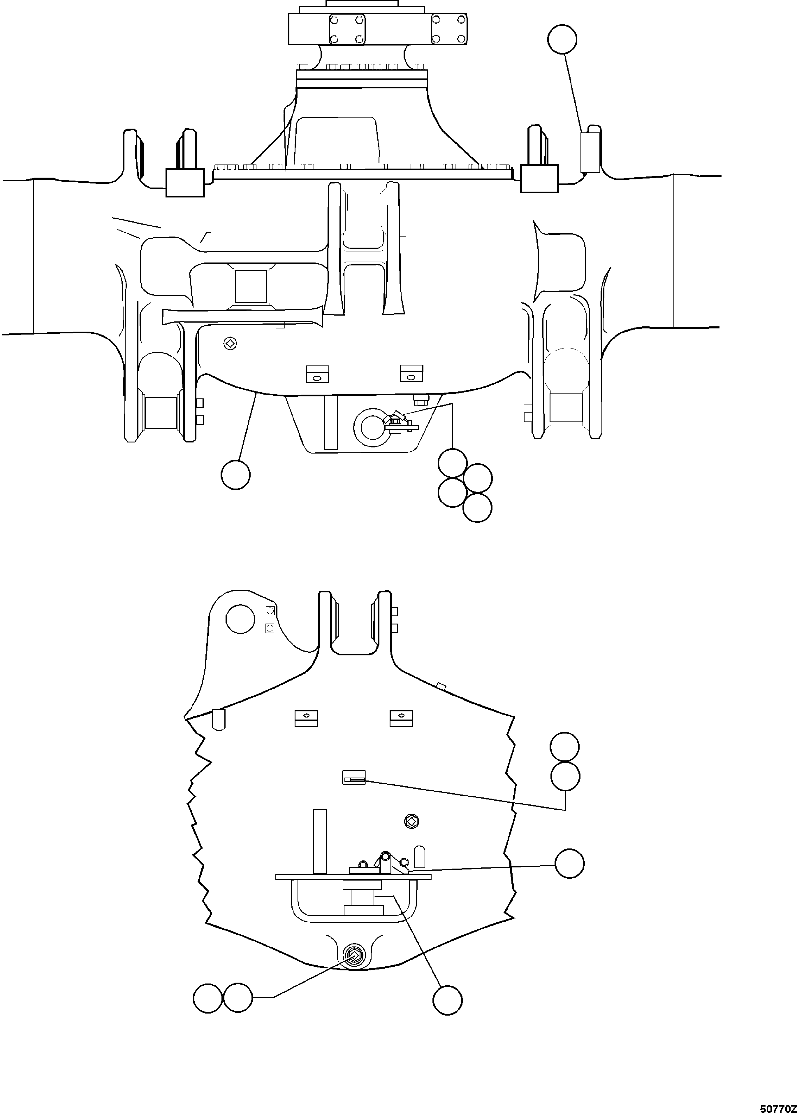 Палец 562-22-13910 KOMATSU