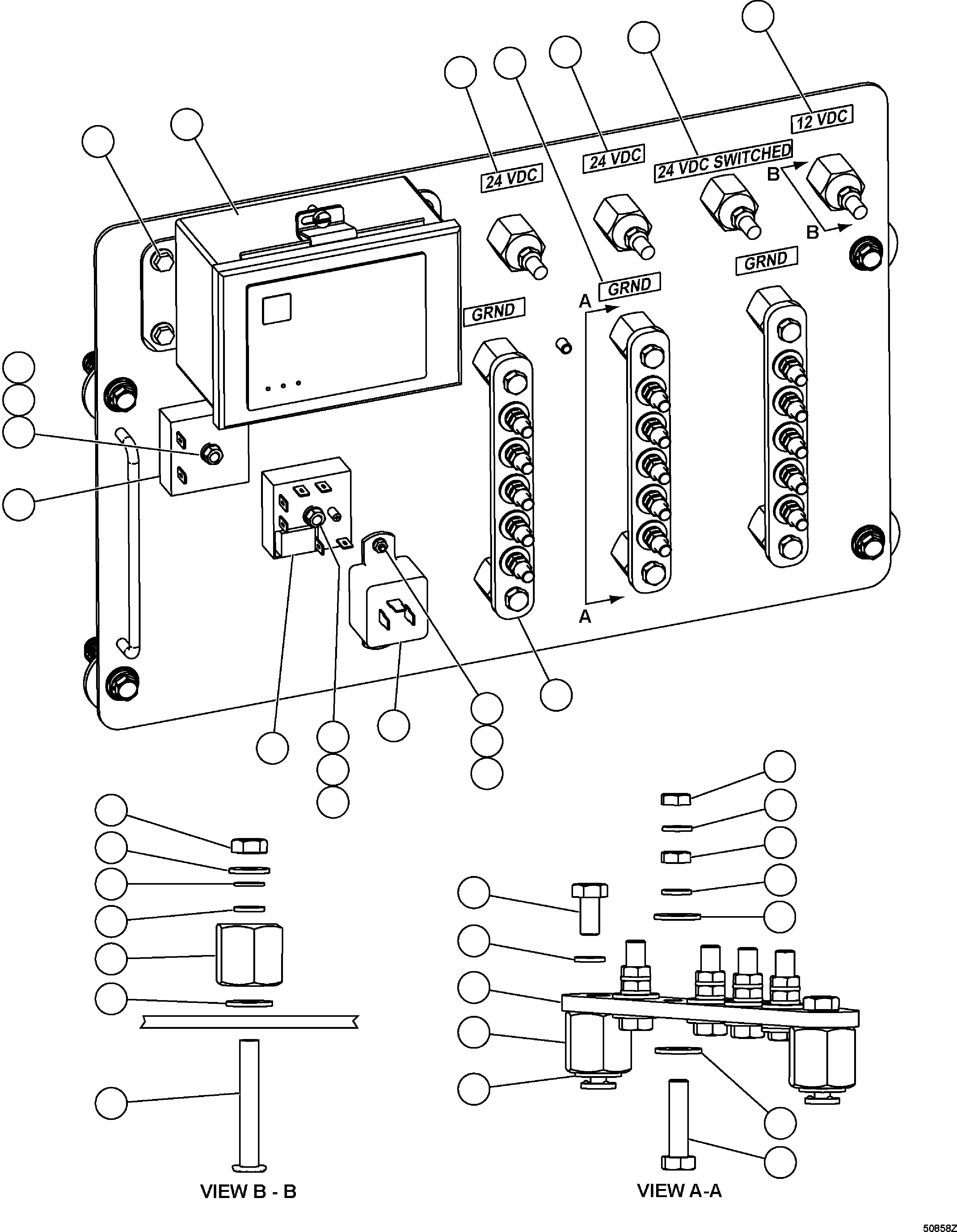 MODULE - TIME DELAY RELAY PC1518 KOMATSU
