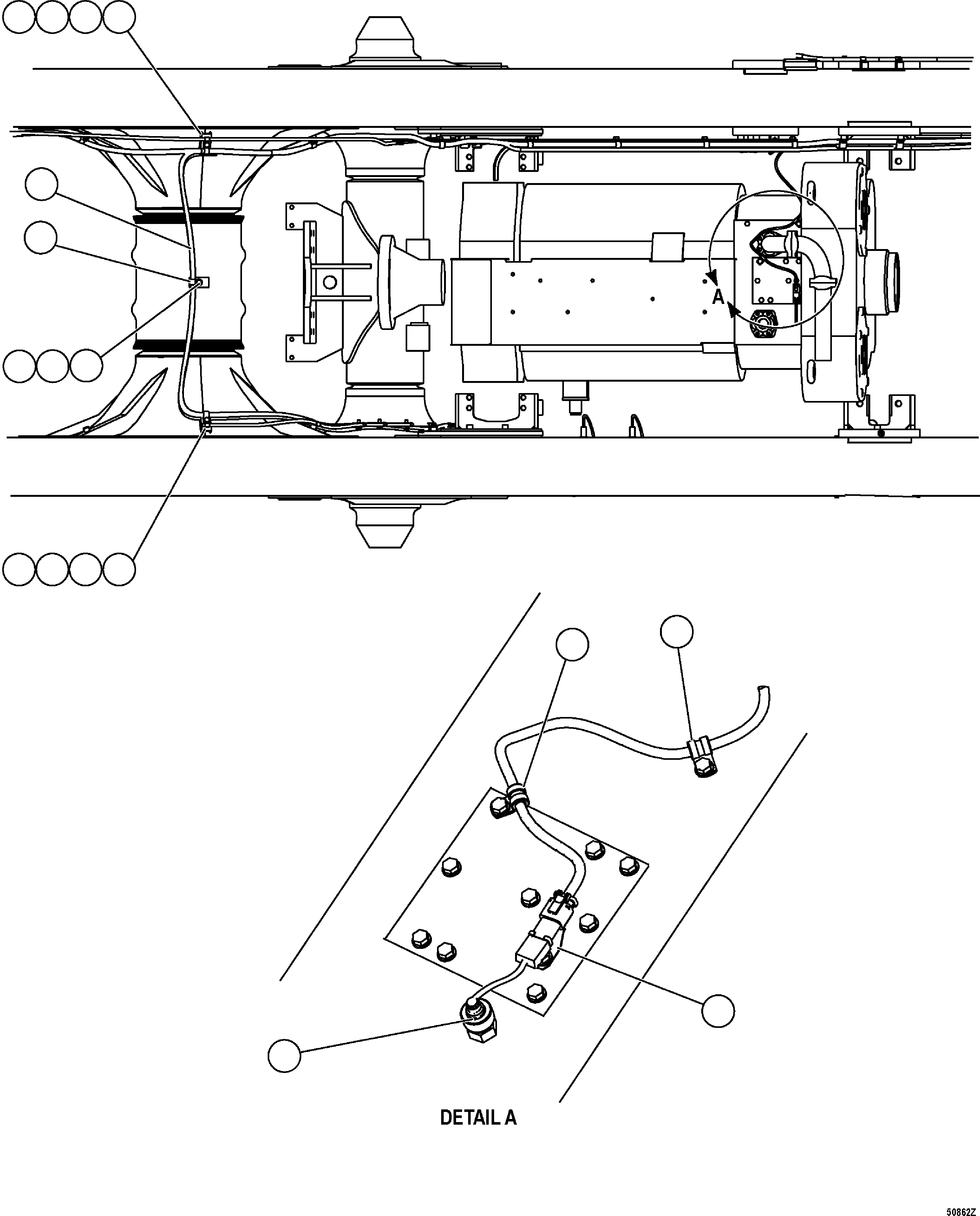 HARNESS, TRANSMISSION EM3923 KOMATSU