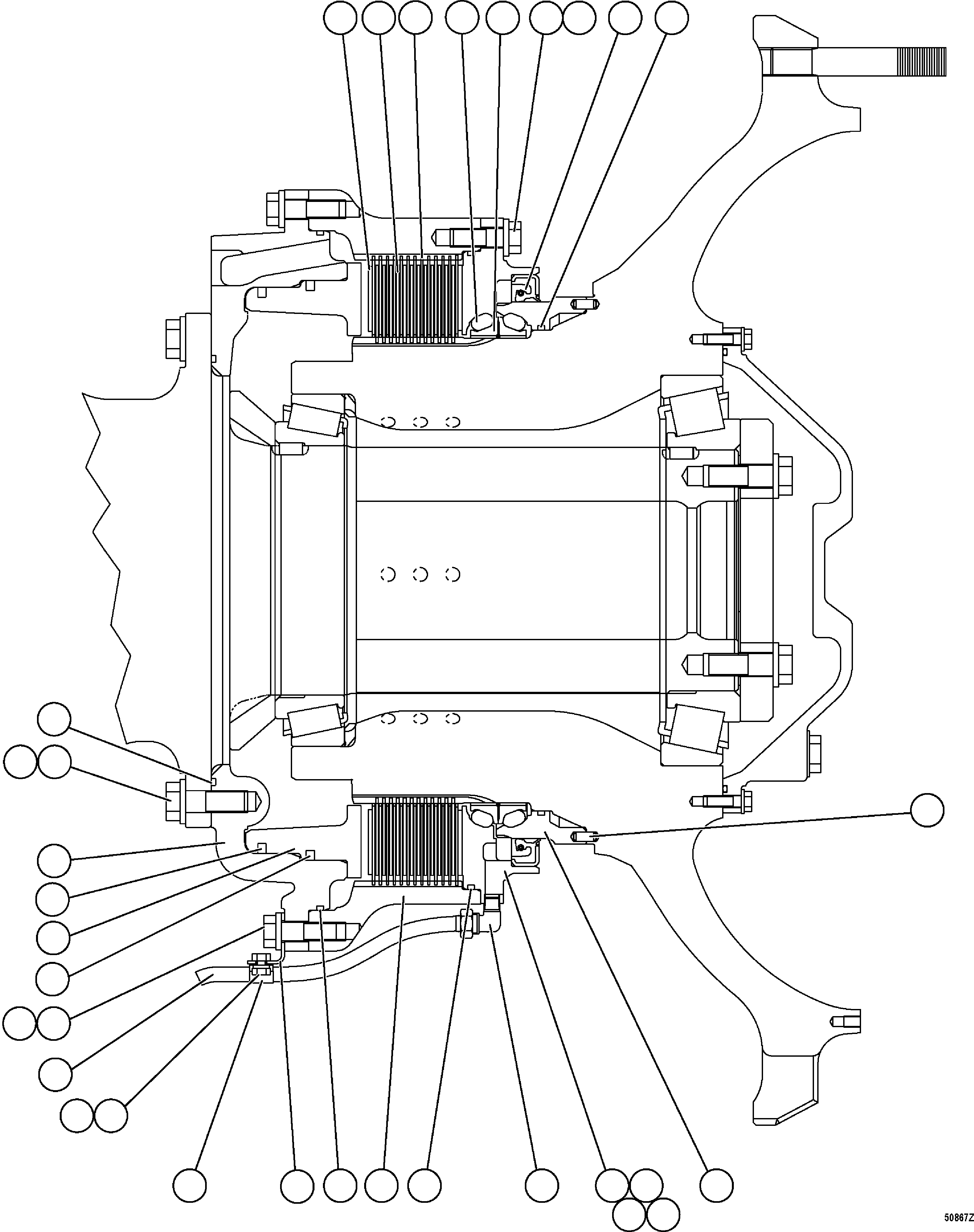 BRAKE EK9046 KOMATSU