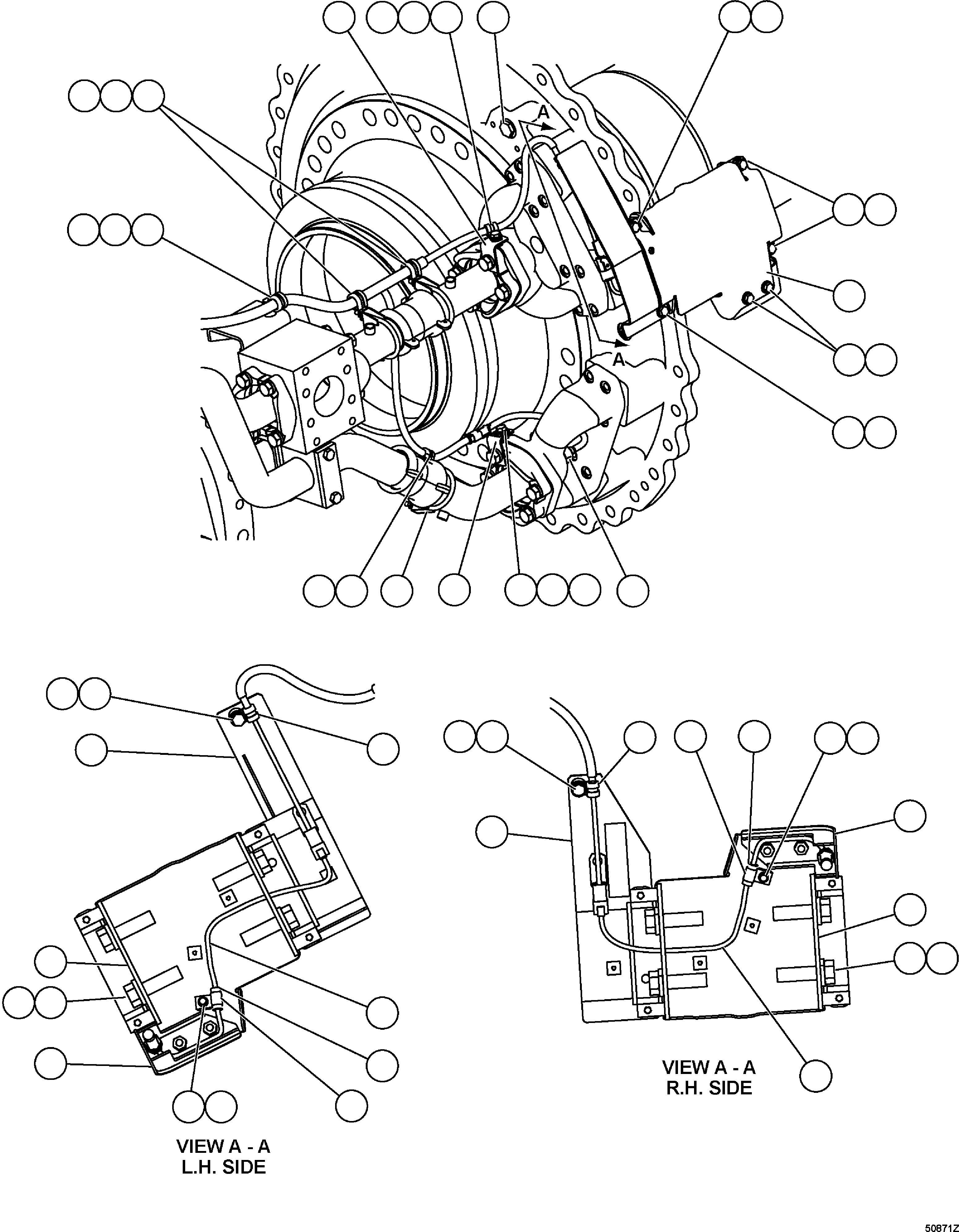 GUARD, SPEED SENSOR - MAIN EJ2595 KOMATSU