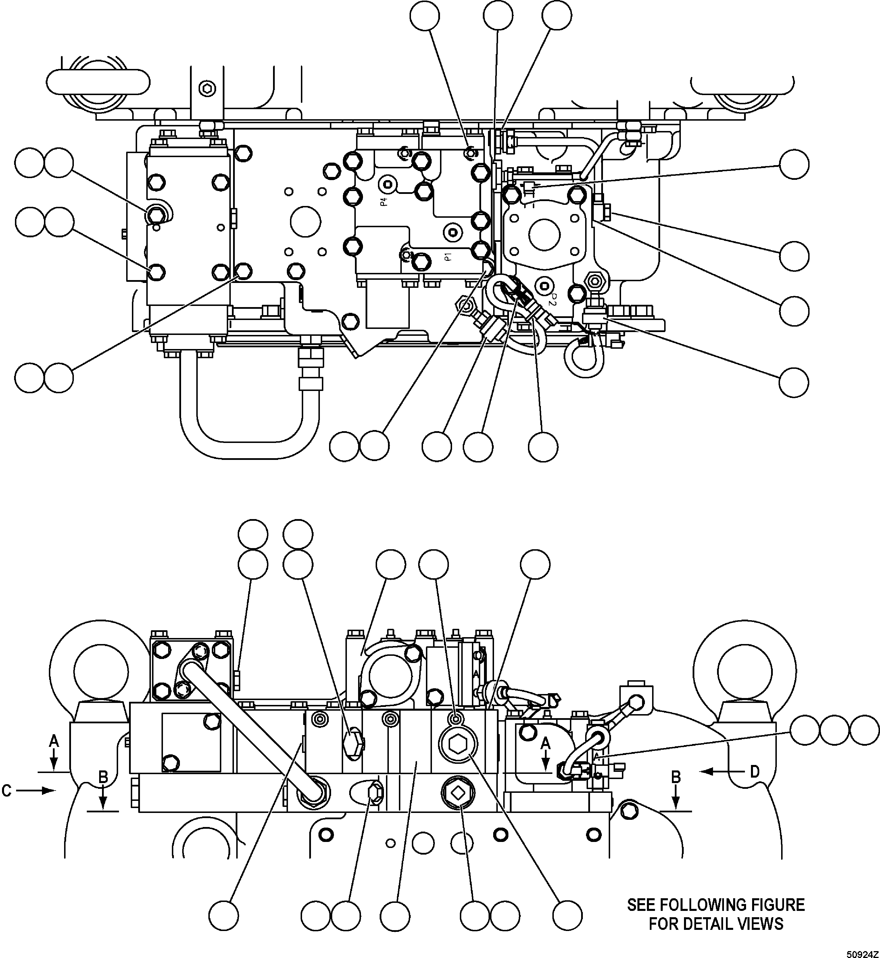 Винт с головкой 562-13-59580 KOMATSU