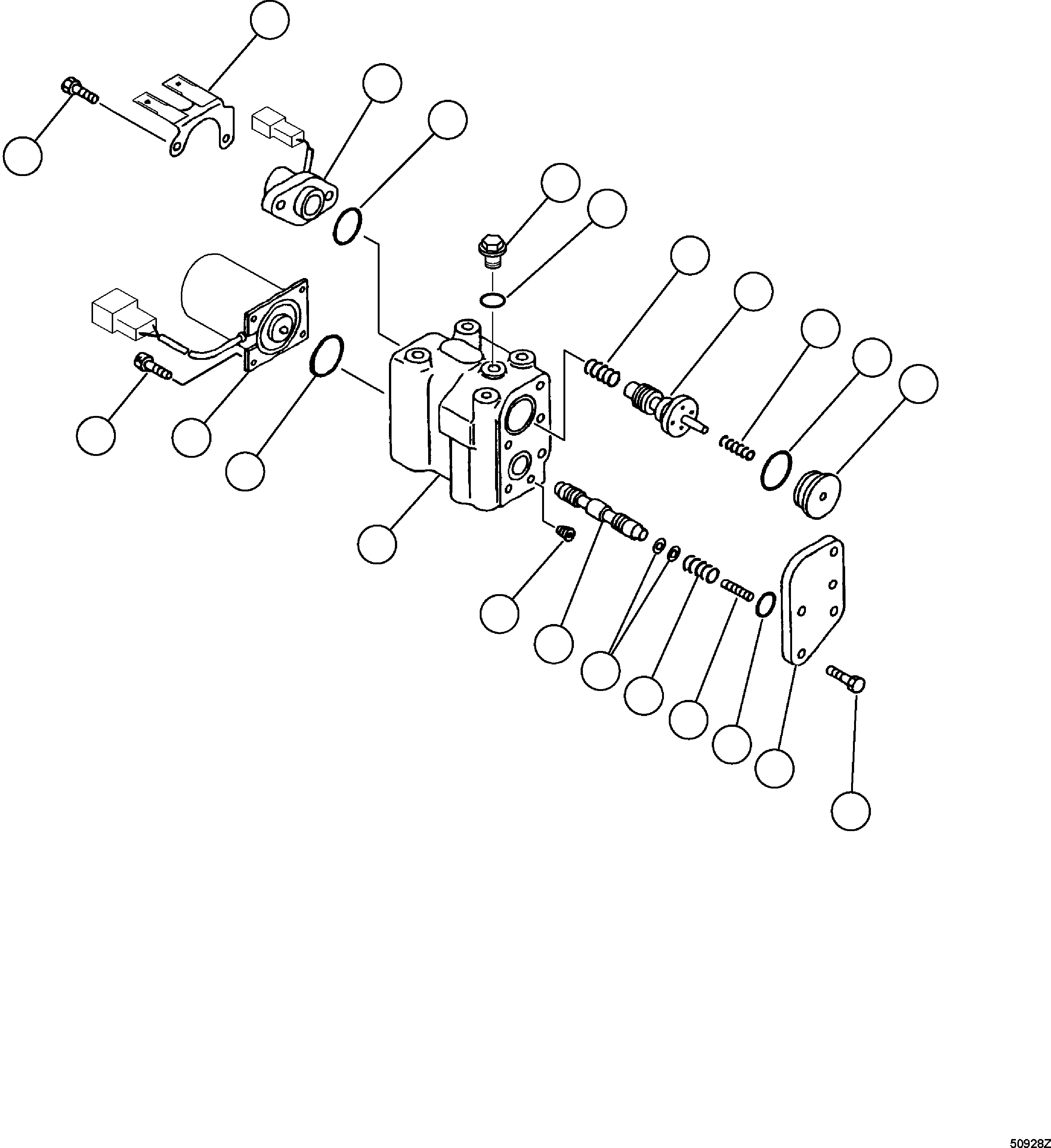 Клапан 562-13-46810 KOMATSU