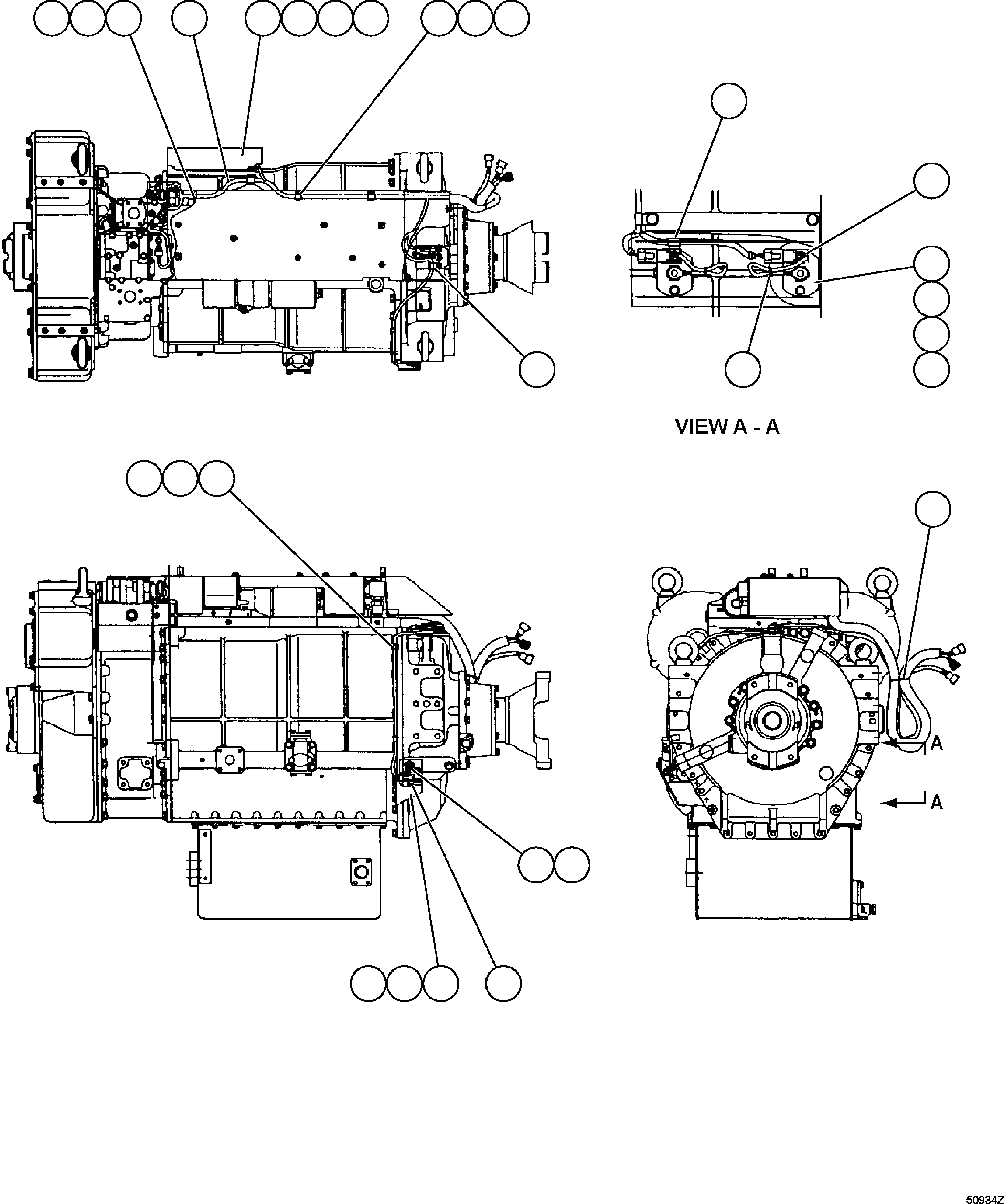 Жгут проводов 562-15-38111 KOMATSU
