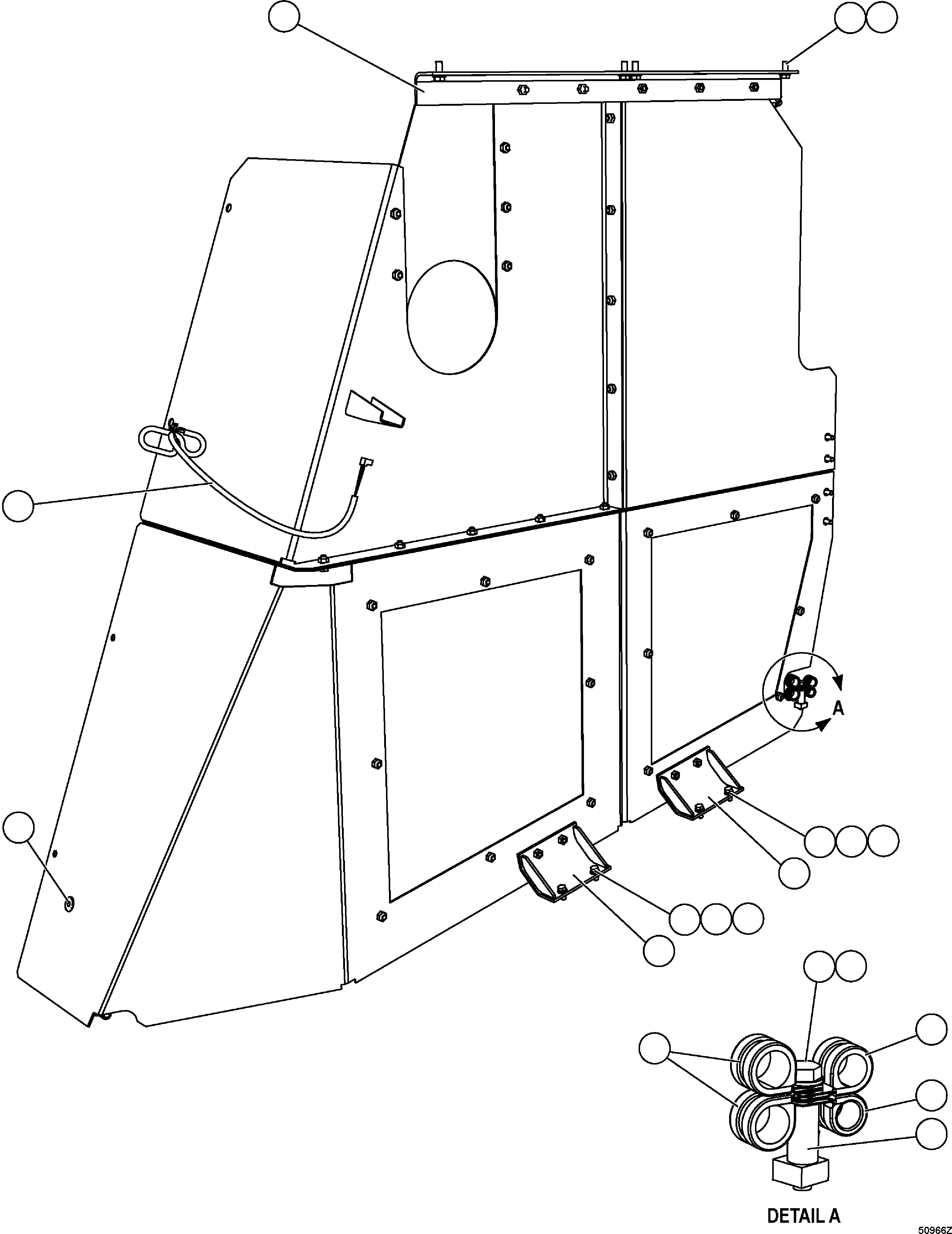 HARNESS, JUMPER EM7534 KOMATSU