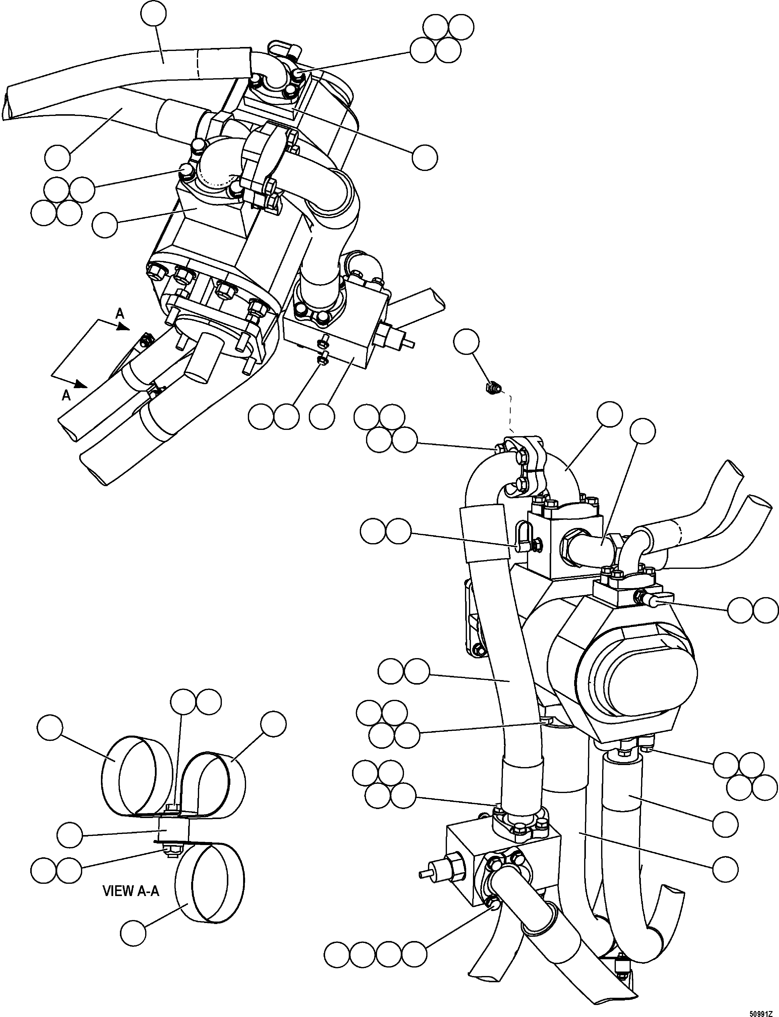 Корпус XA4376 KOMATSU