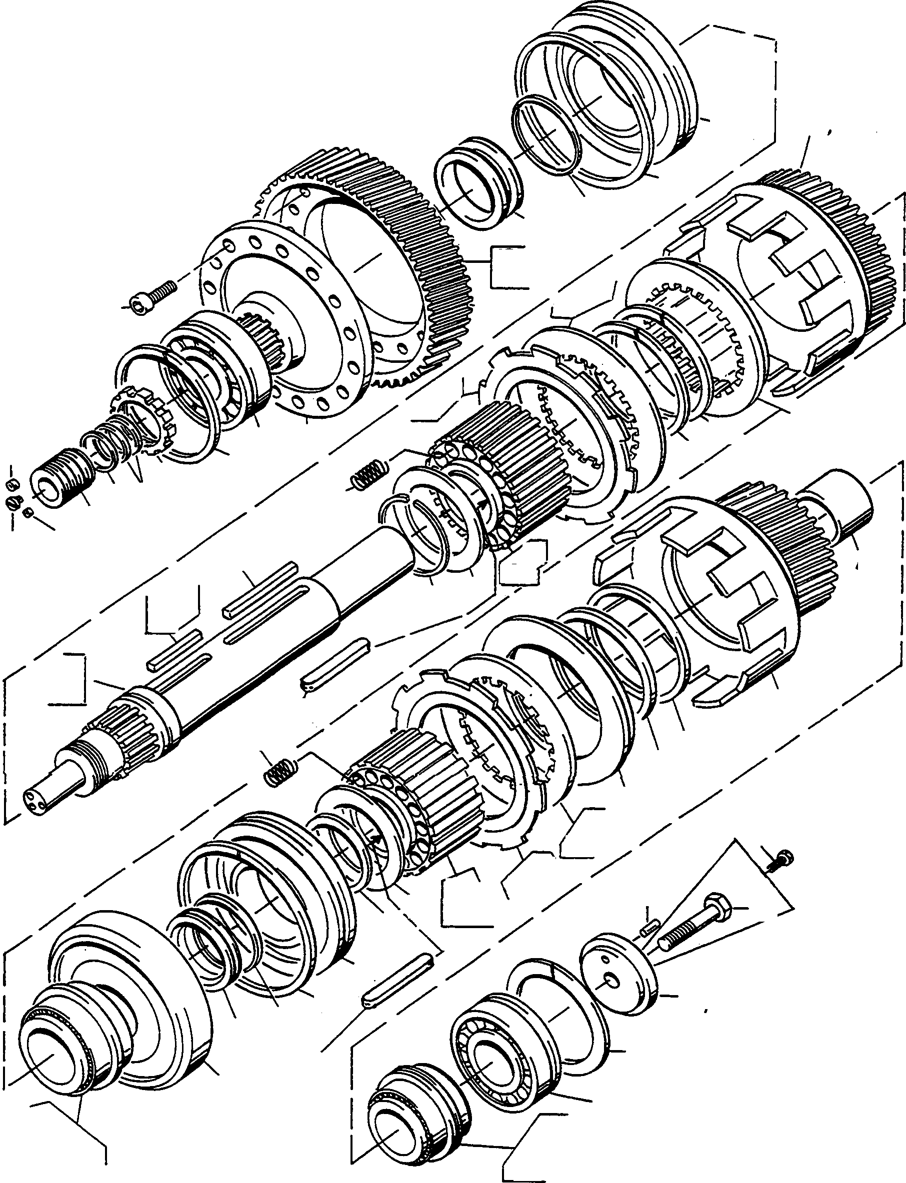 KEY PARALLEL 2995342X1 KOMATSU