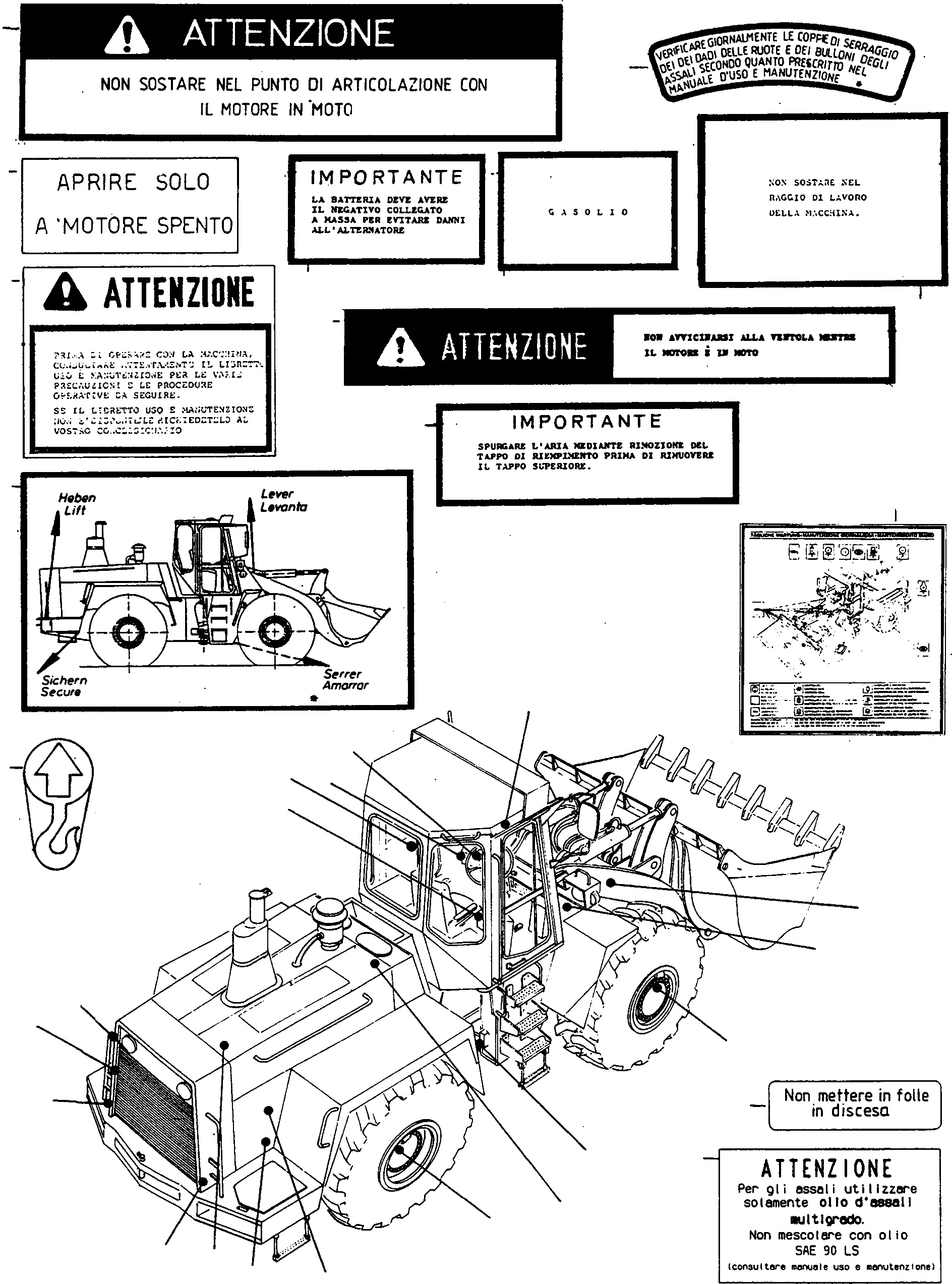 Предупреждающая табличка 4202295M1 KOMATSU
