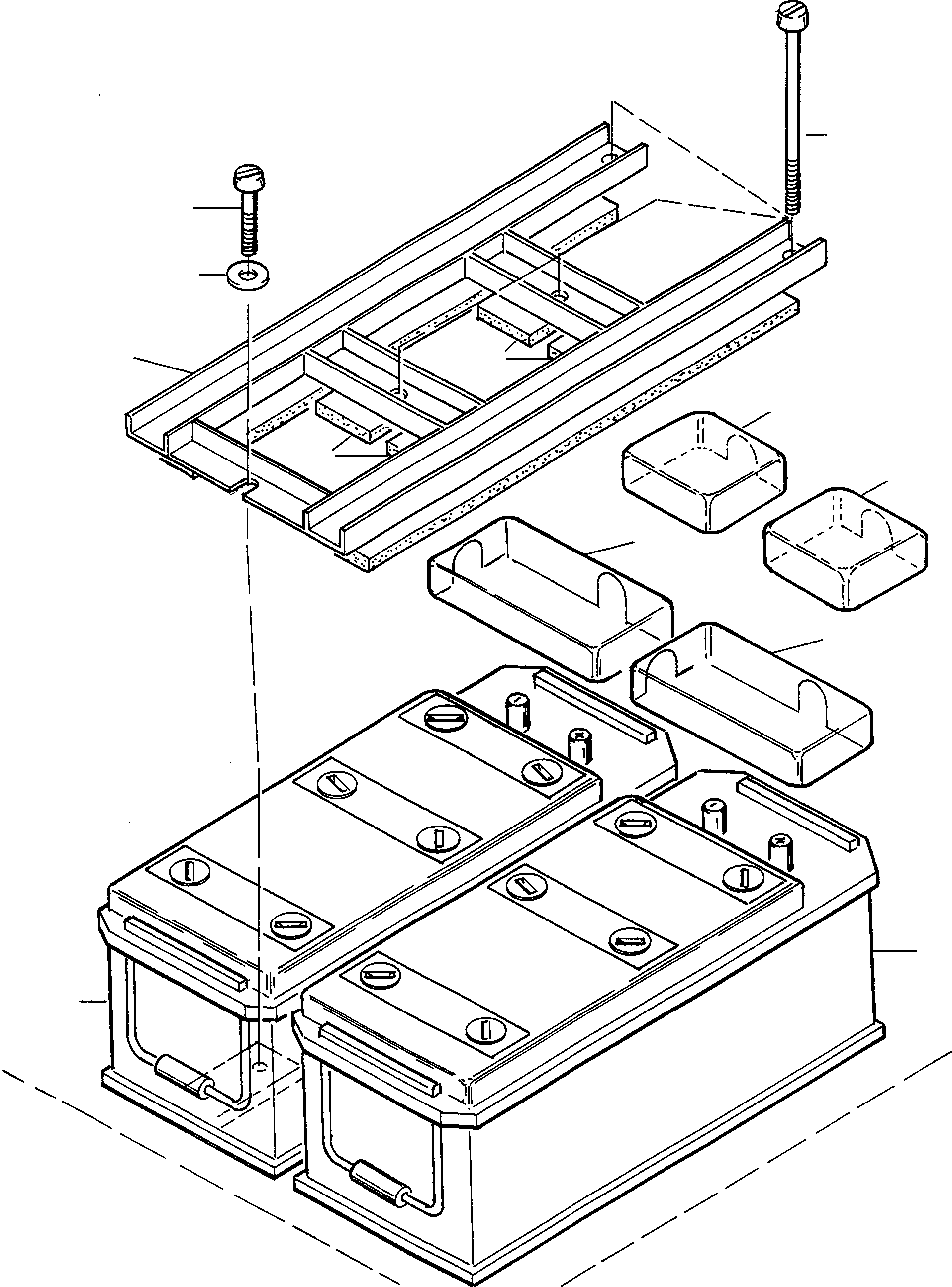 Аккумуляторная батарея 2995085X1 KOMATSU