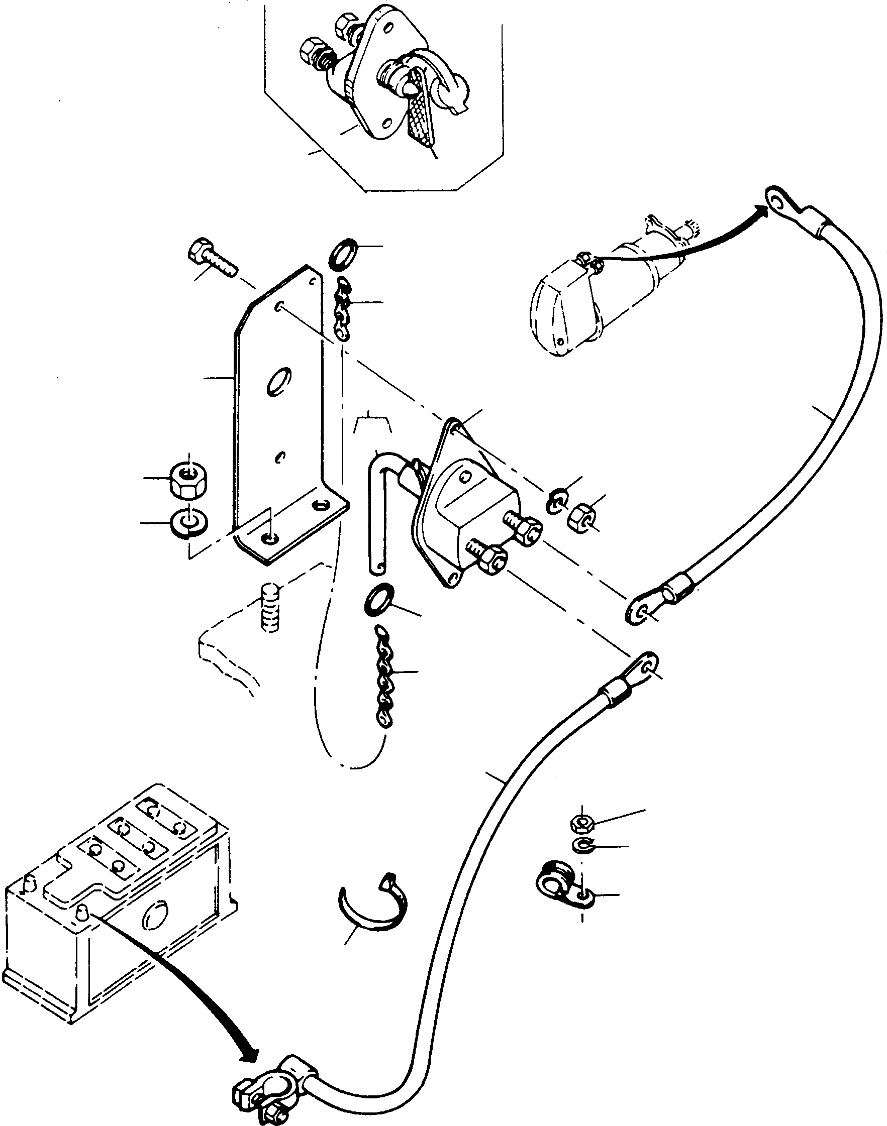 EARTH STRAP 4215593M91 KOMATSU