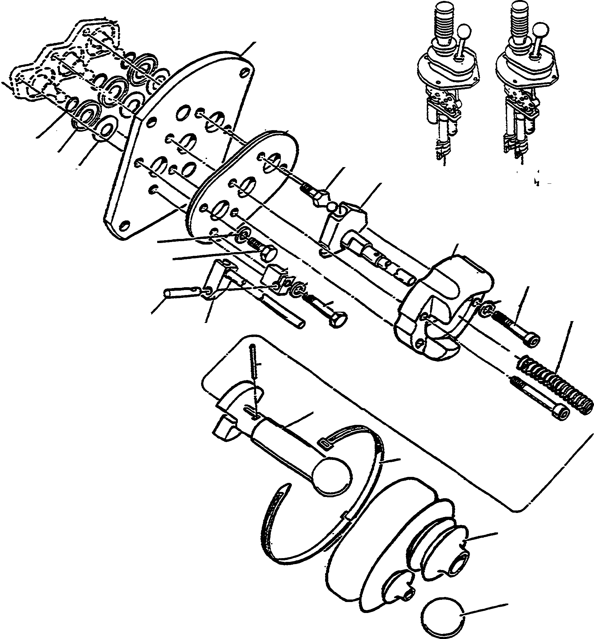 REMOTE CONTROL VALVE 4216120M91 KOMATSU