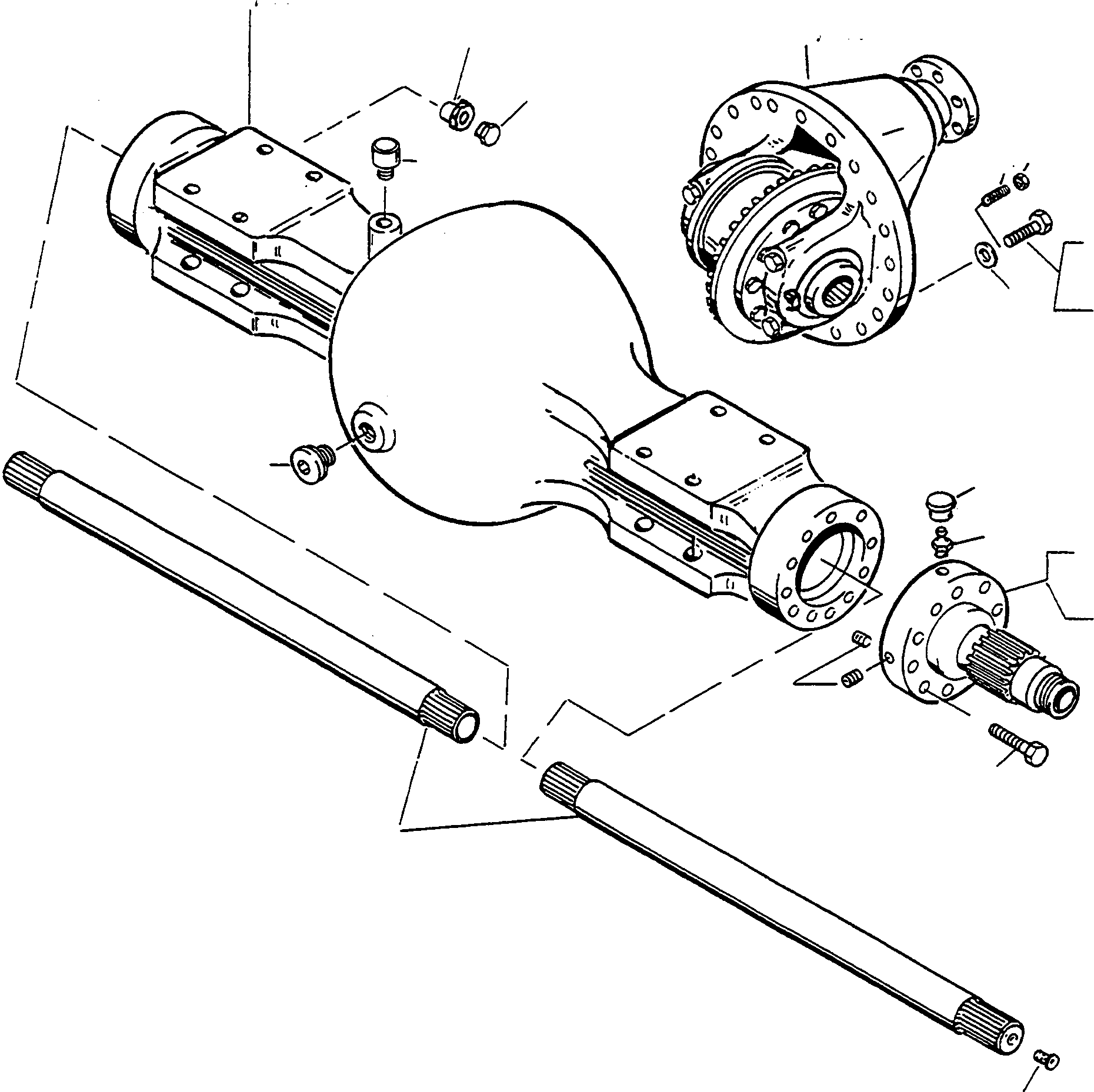 AXLE INSERT 4919249M91 KOMATSU