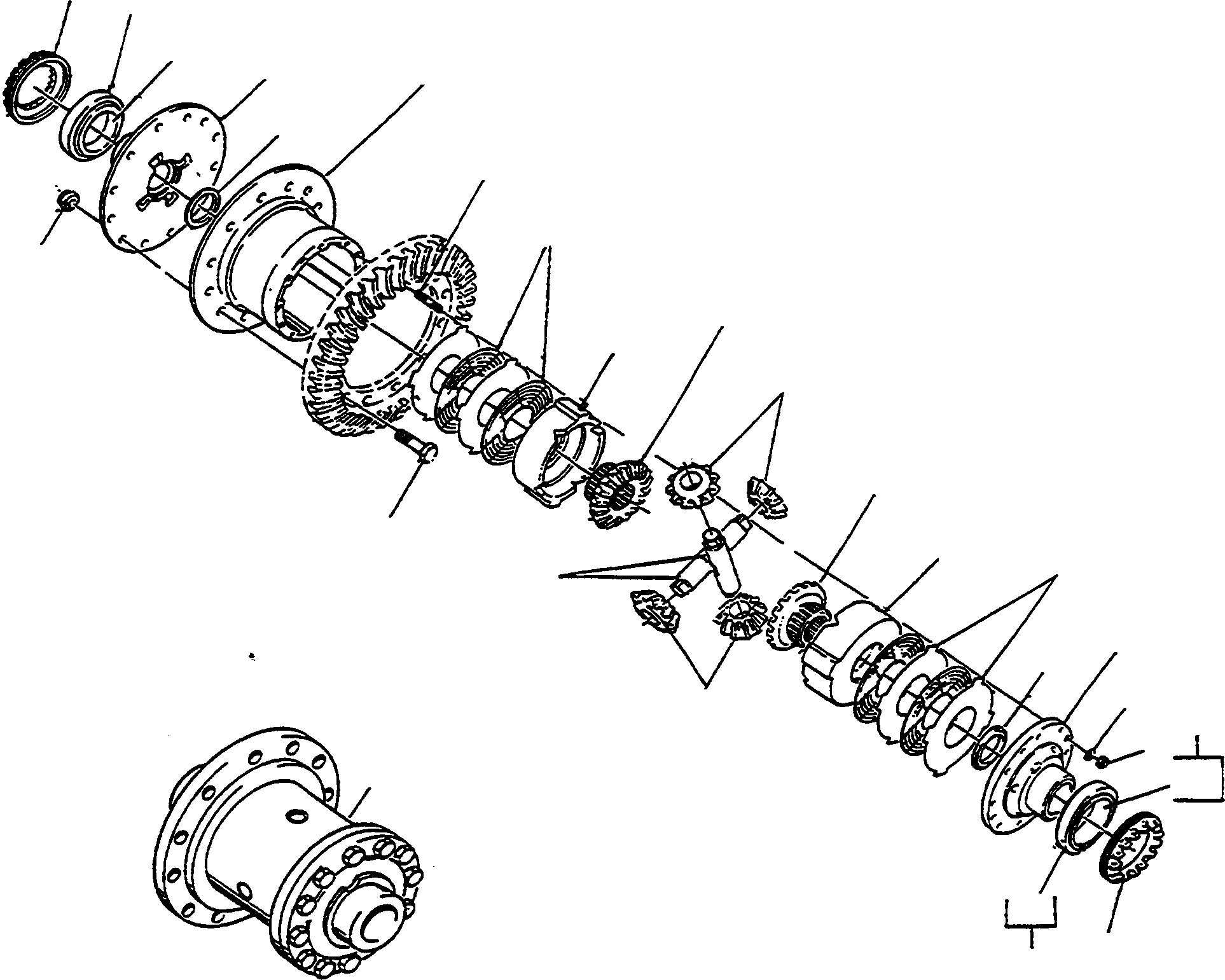 BEVEL GEAR 4911890M1 KOMATSU
