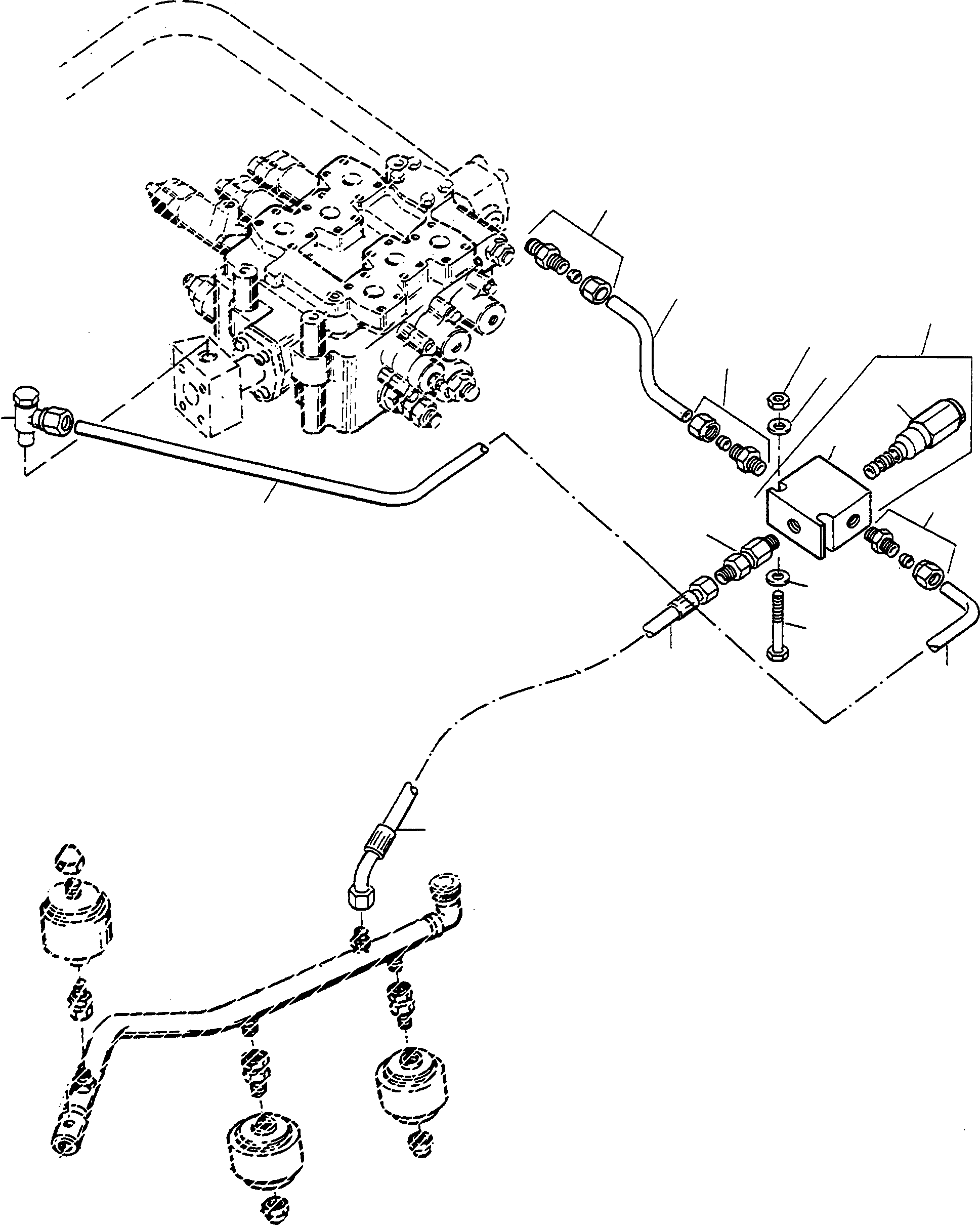 Соединительный штуцер 4700348X91 KOMATSU