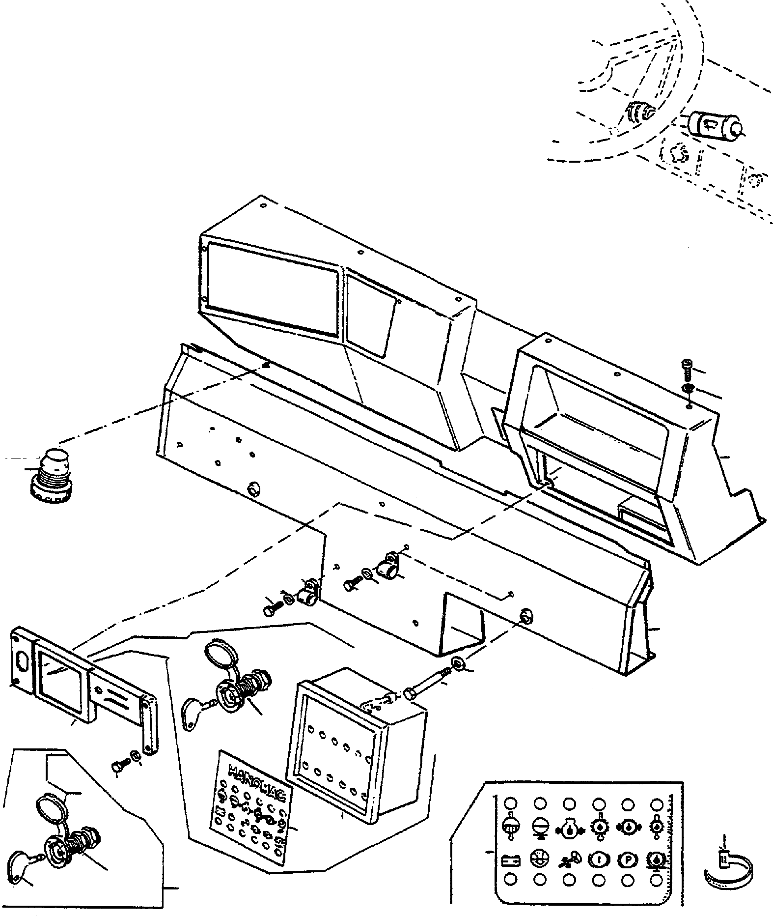 Выключатель 4200450M91 KOMATSU