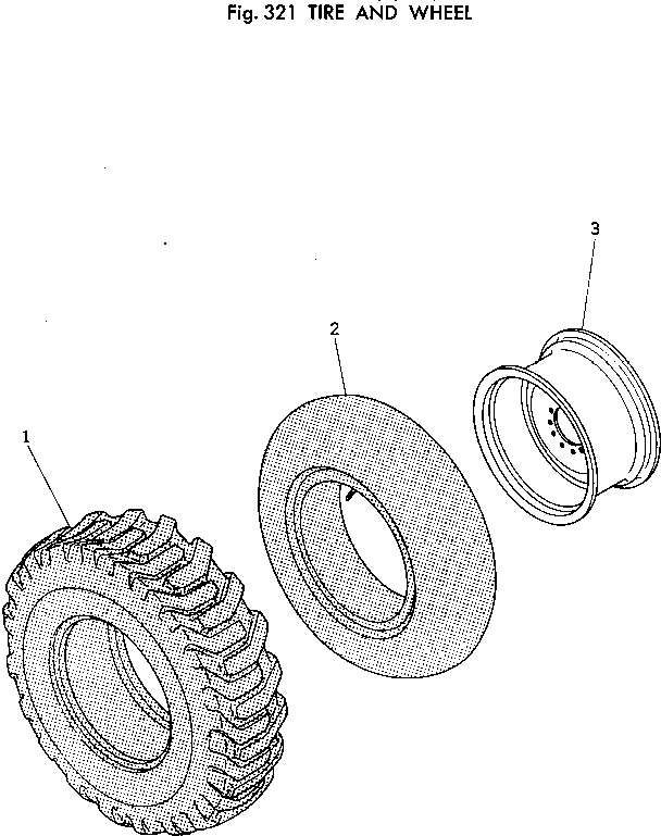 TIRE ASS'Y 385-10053541 KOMATSU