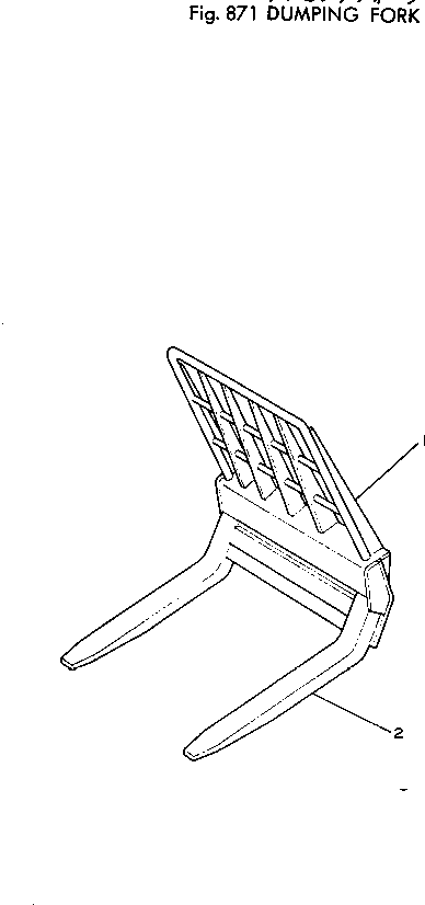 FORK (WELDED) 385-10062791 KOMATSU