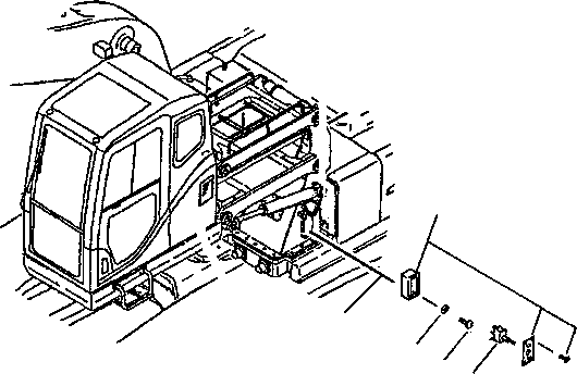 SWITCH BOX 20K-54-KA330 KOMATSU