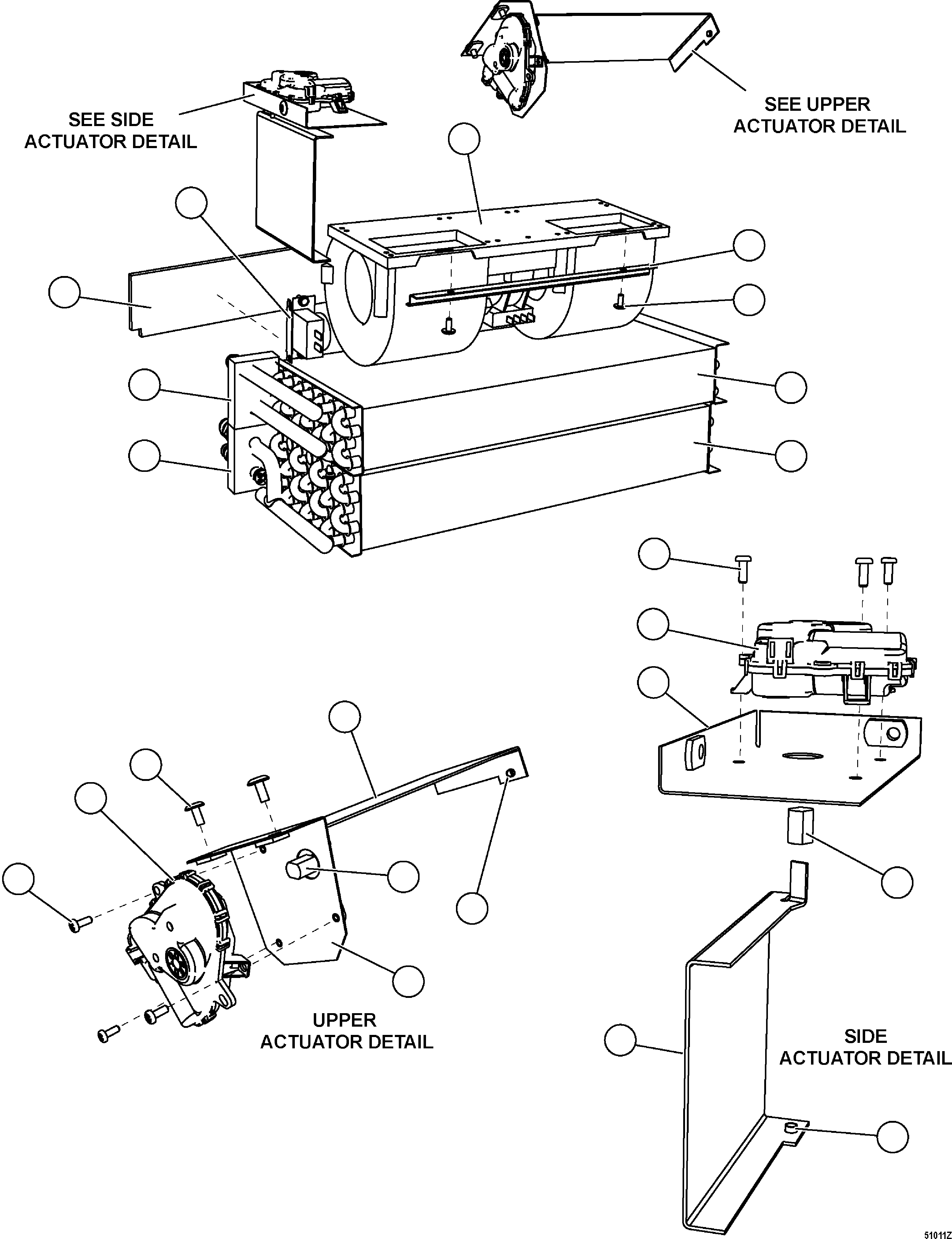 Damper, Side AHEM0091 KOMATSU