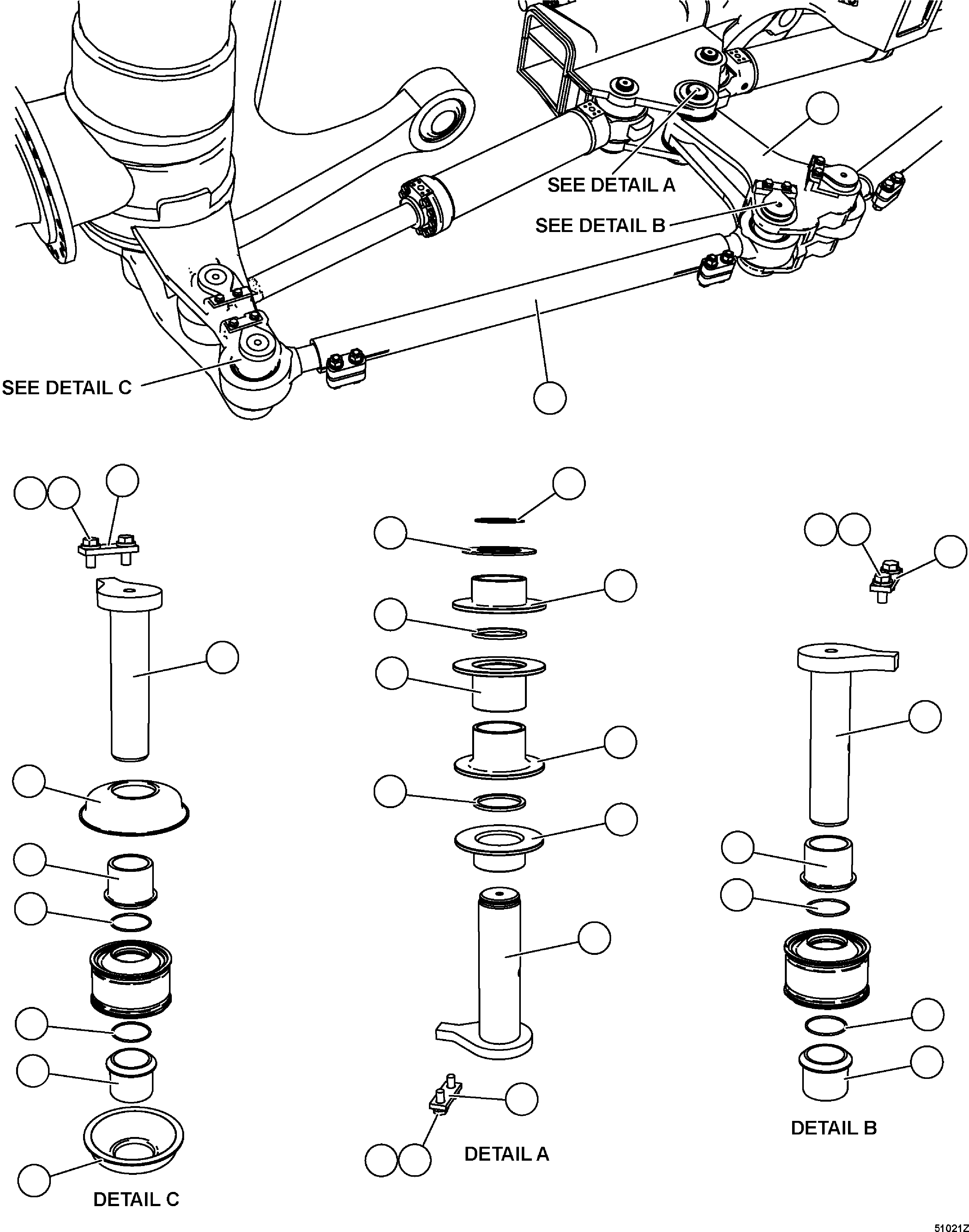 SPACER (2) EF4306 KOMATSU