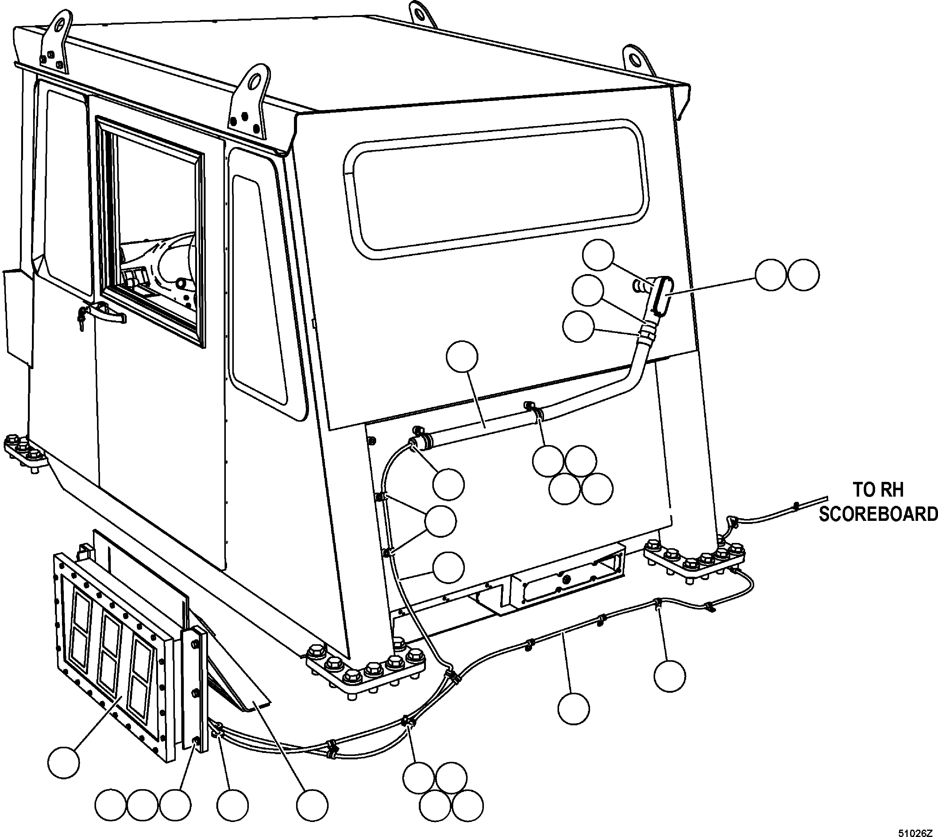 Соединительный фитинг SD5185 KOMATSU