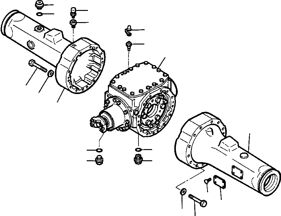 HOUSING,R.H. 417-23-13223 KOMATSU