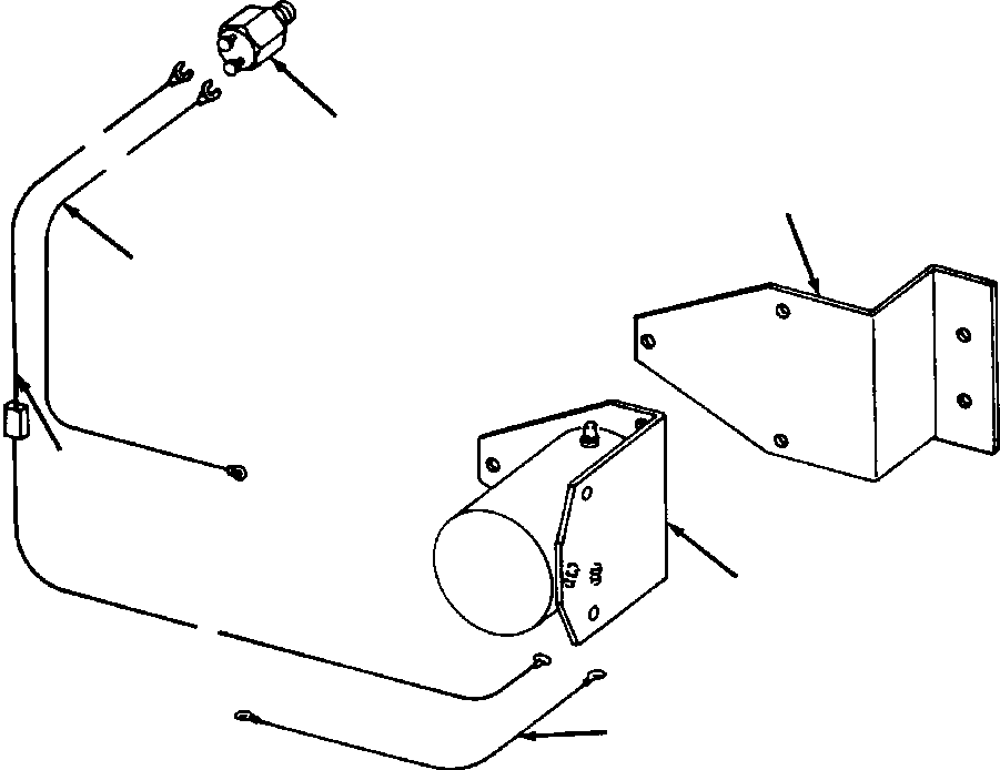 SWITCH, REVERSE ACTUATING PRESSURE - 1172 751 C2 KOMATSU