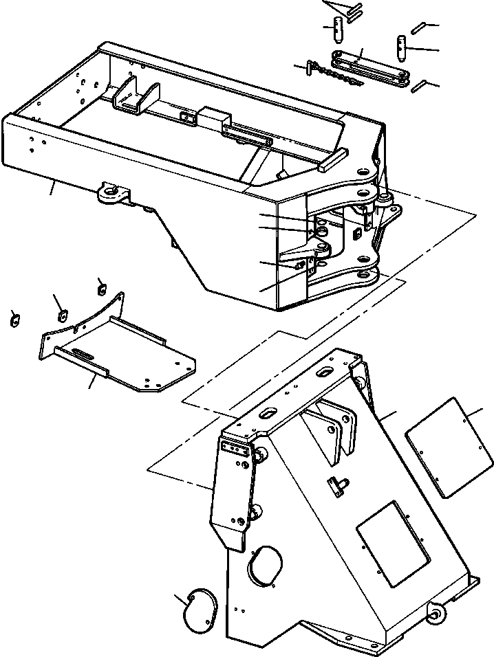 SPACER, 1/2 X 5/8 159 716 C1 KOMATSU