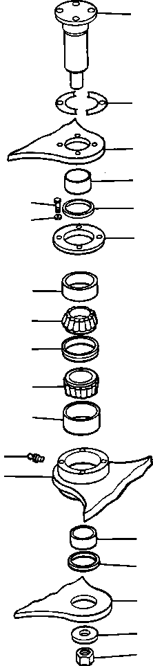 CUP, ROLLER BEARING 62 693 C1 KOMATSU
