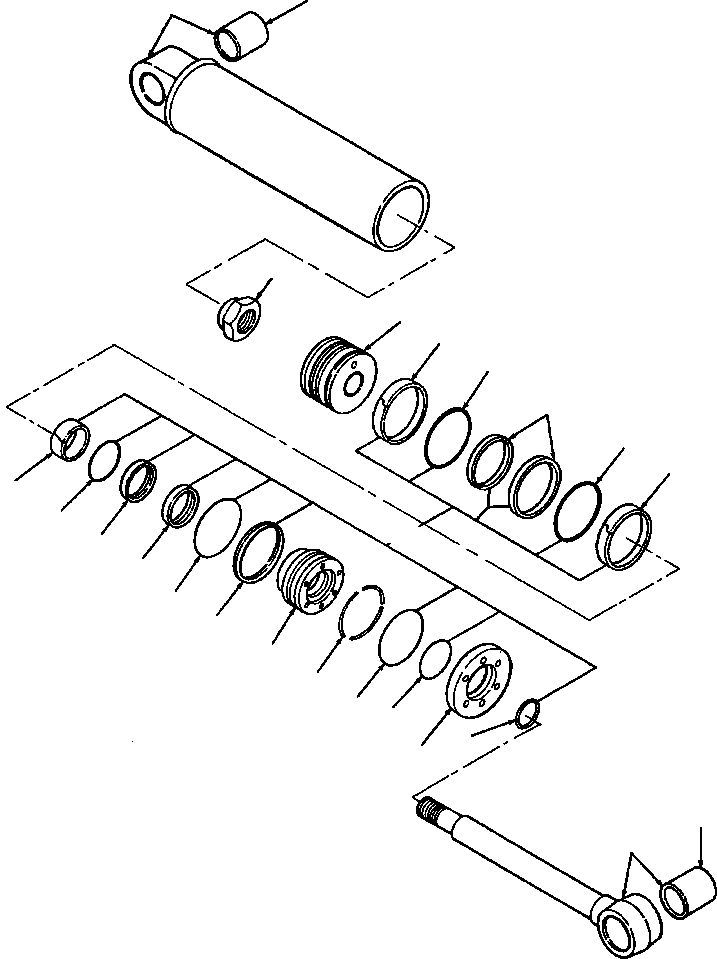 KIT, CYLINDER SEAL 1124 757 C94 KOMATSU