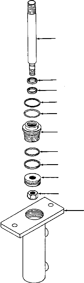 KIT, CYLINDER SEAL 1266 643 H1 KOMATSU