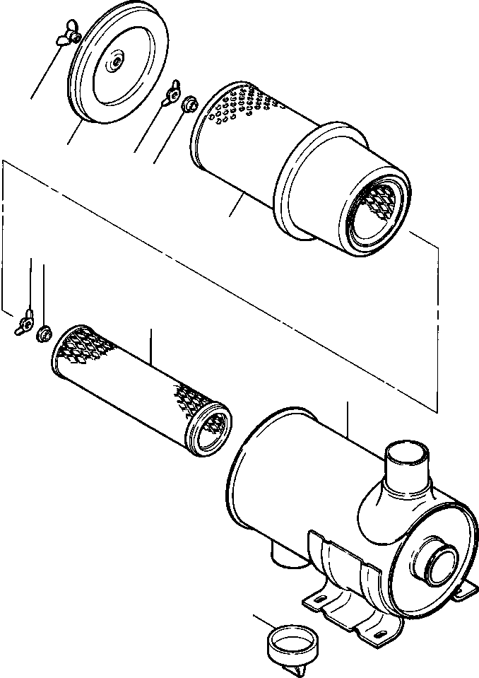ELEMENT, AIR CLEANER - PRIMARY 1301 294 H1 KOMATSU