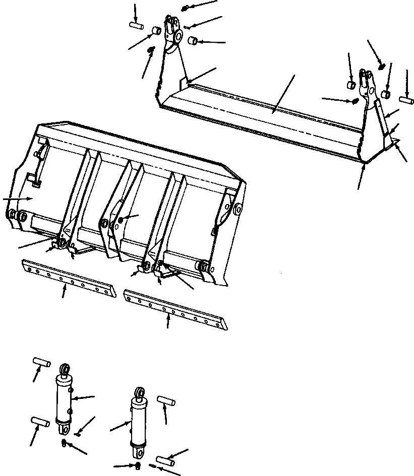 BLADE, CUTTING EDGE 1122 688 C1 KOMATSU