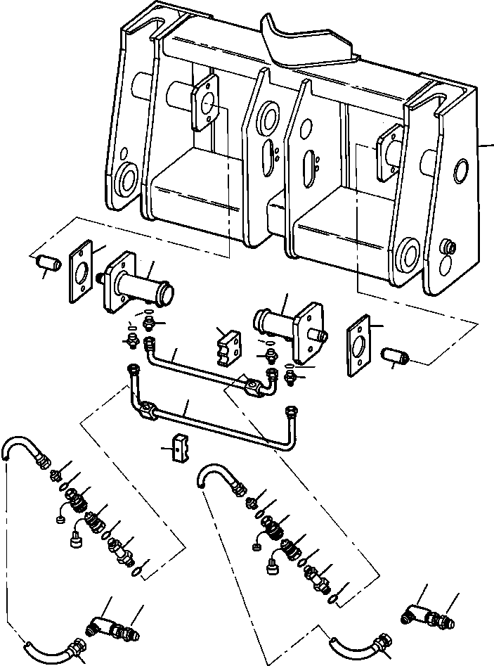 NUT, BULKHEAD UNION 9403 294 KOMATSU