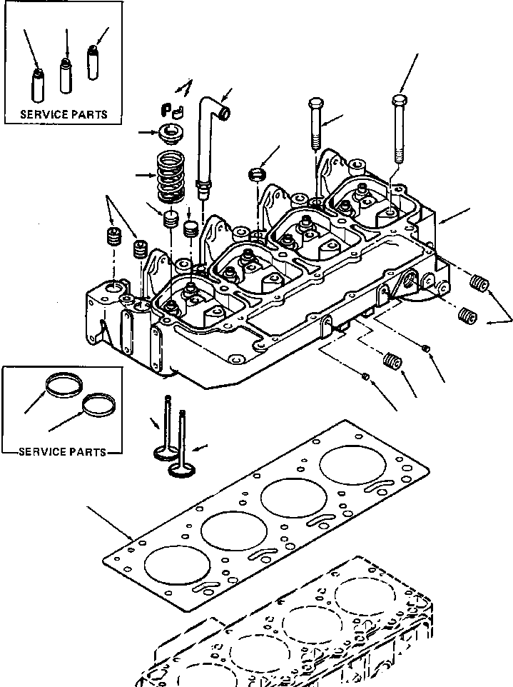 GASKET, CYLINDER HEAD - 0.15MM O/S 1295 467 H2 KOMATSU