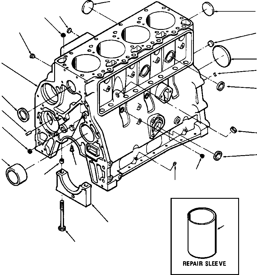 KIT, BLOCK HARDWARE 1295 787 H91 KOMATSU