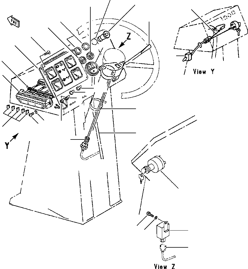 GAUGE,OIL TEMPERATURE 417-06-15340 KOMATSU