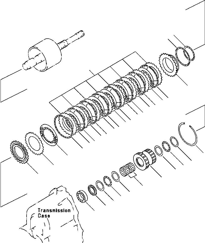 GEAR¤ 25 TEETH,REVERSE 417-15-12243 KOMATSU