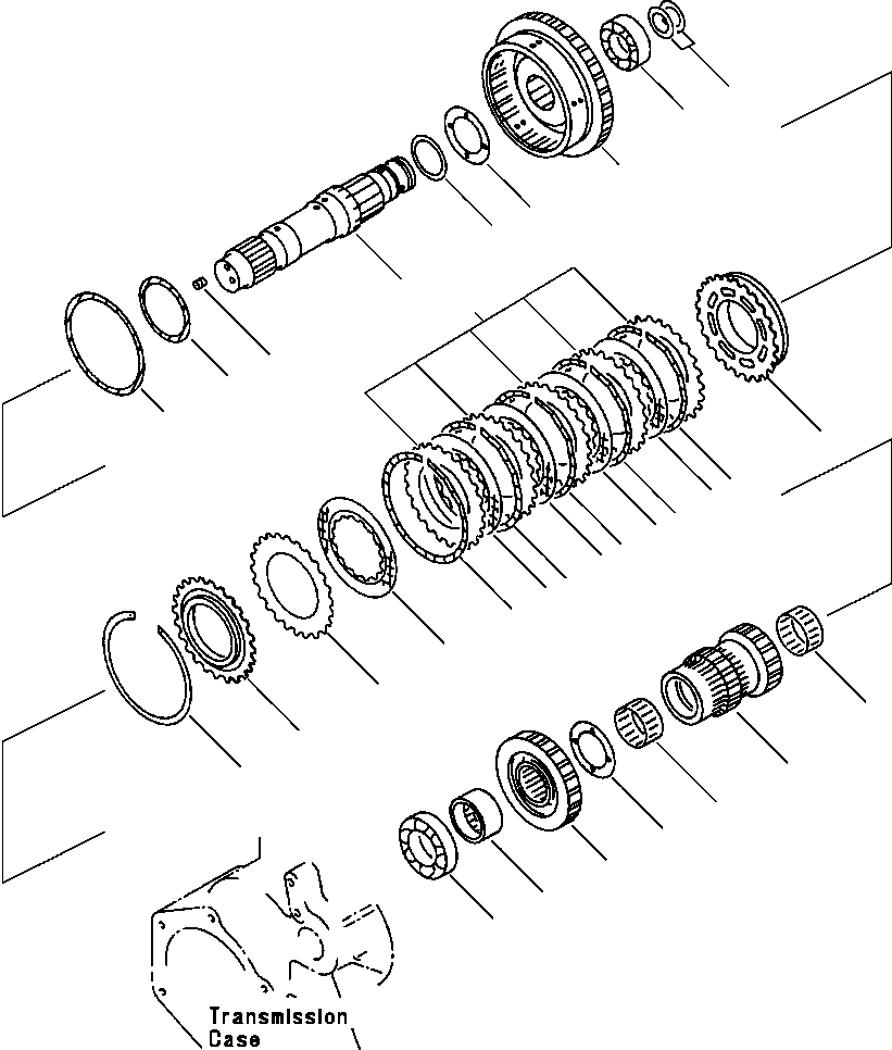CLUTCH ASSEMBLY, 1st 417-15-12502 KOMATSU
