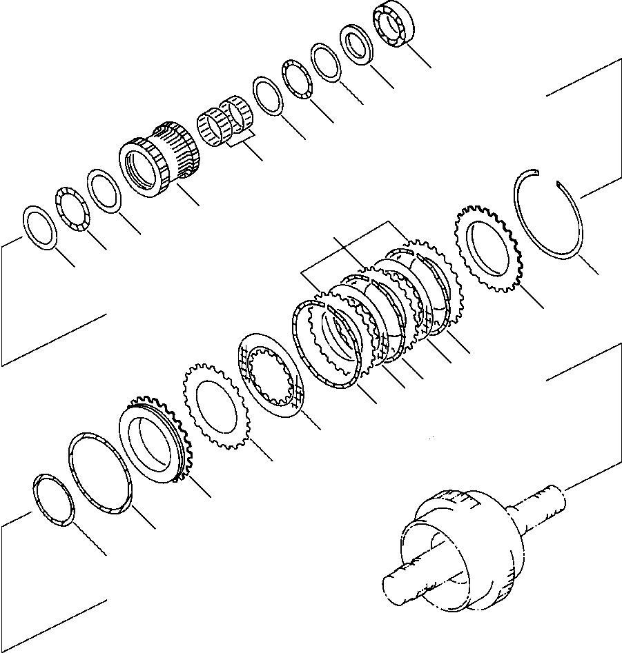 GEAR¤ 21 TEETH,3RD 417-15-13231 KOMATSU