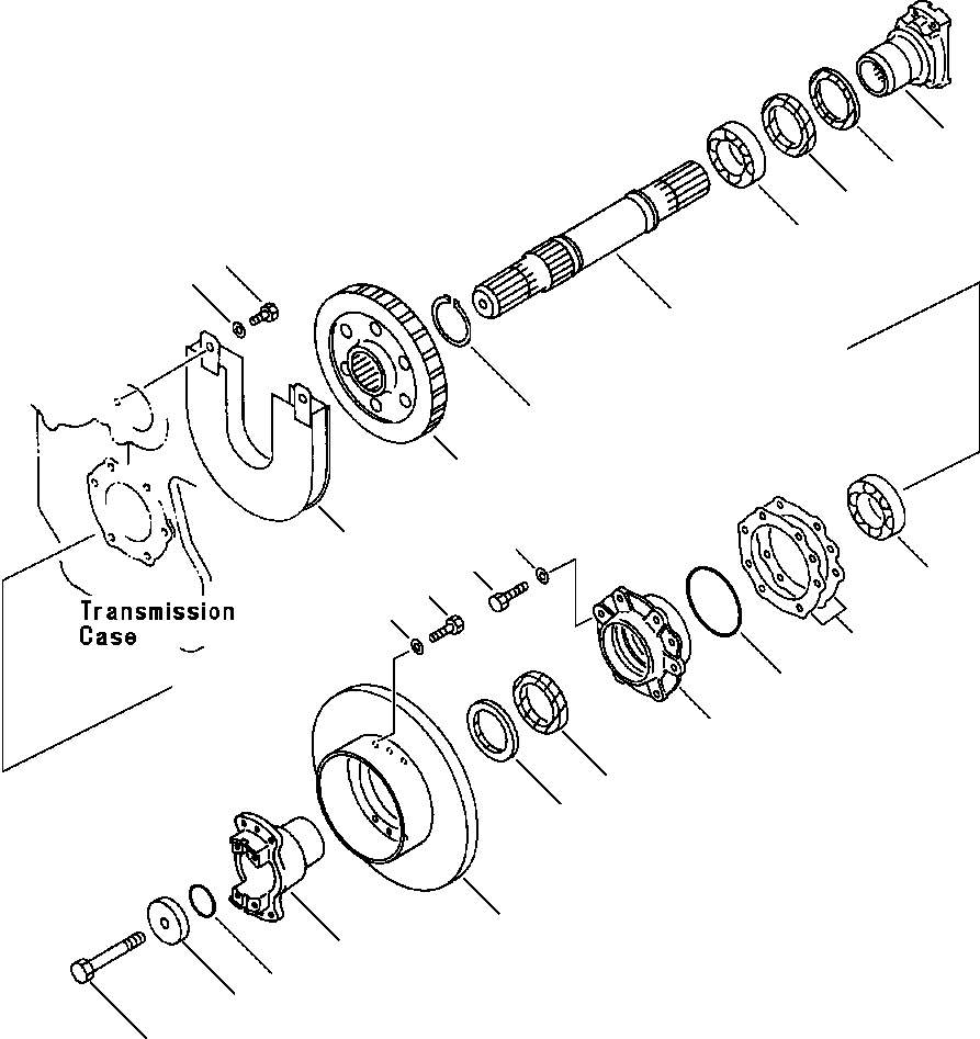 Регулировочная прокладка 0.05мм 417-15-13650 KOMATSU