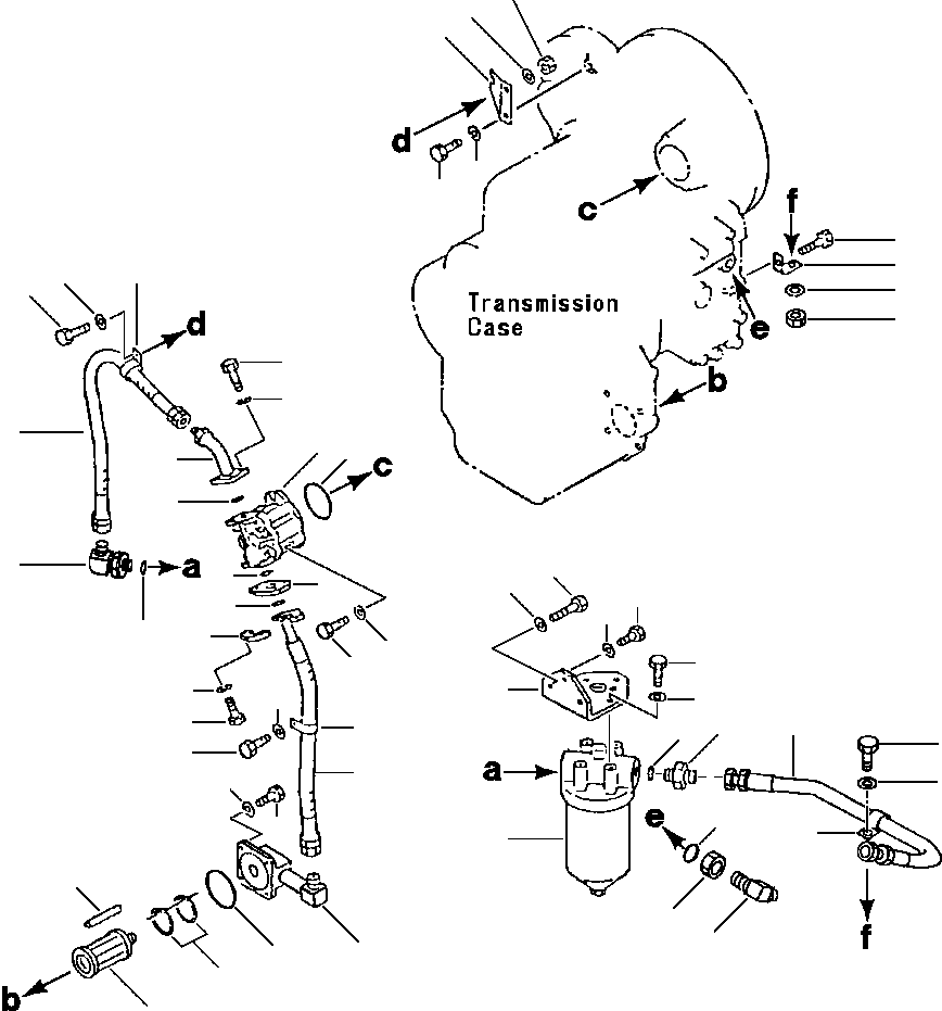 BOLT, SPLIT FLANGE 07372-10140 KOMATSU
