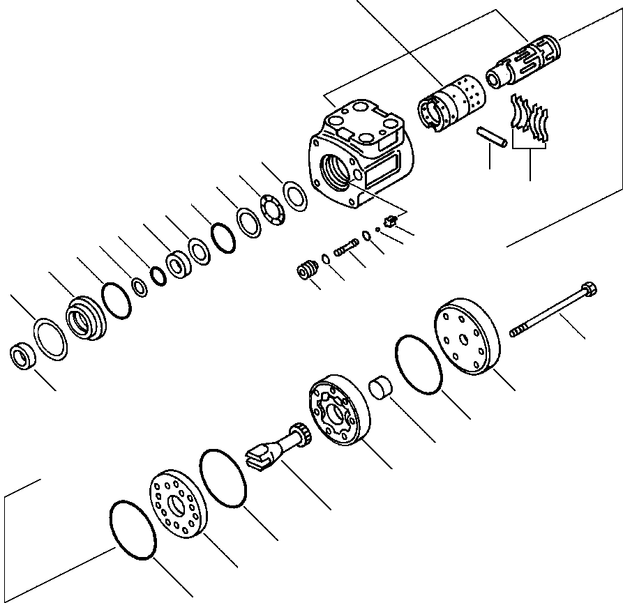 Опорное кольцо 417-64-15220 KOMATSU