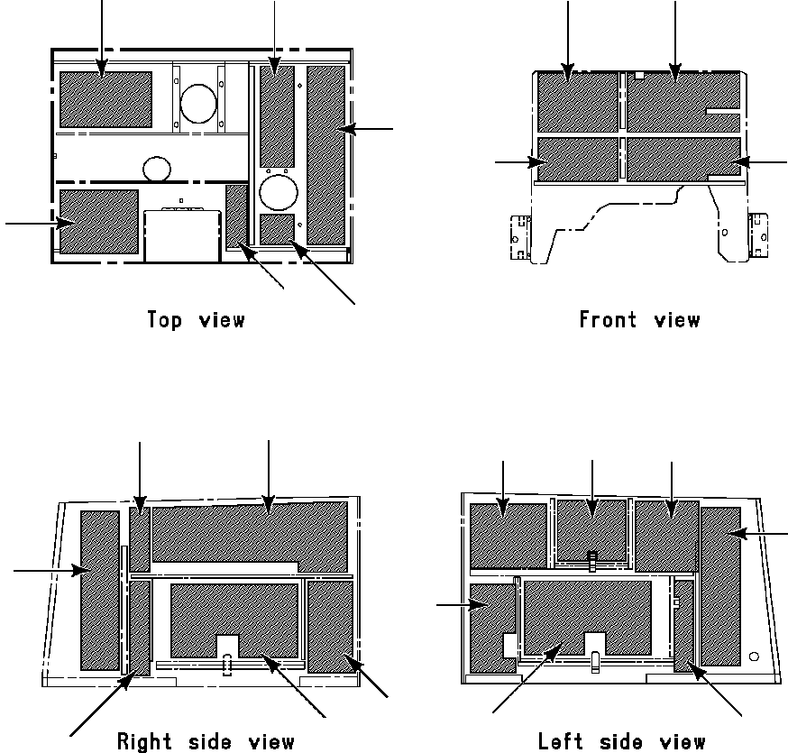SHEET,L.H. 417-54-17161 KOMATSU