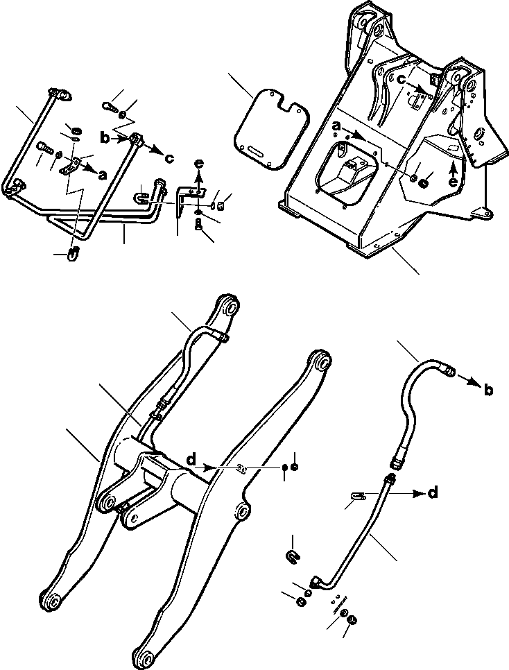 Шланг 07086-00509 KOMATSU