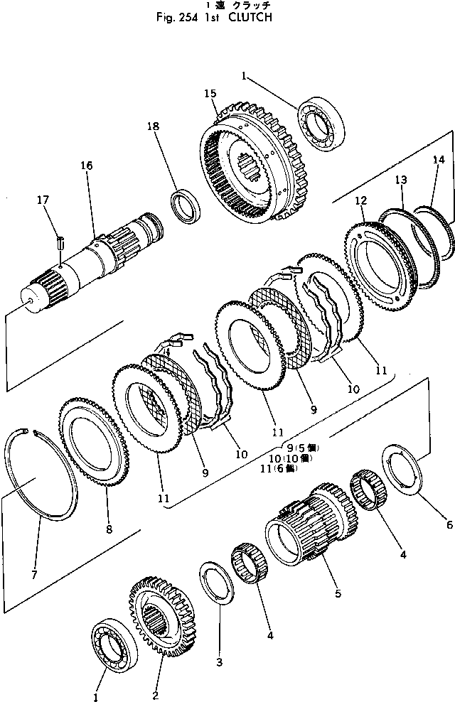 Проставка 385-11090161 KOMATSU