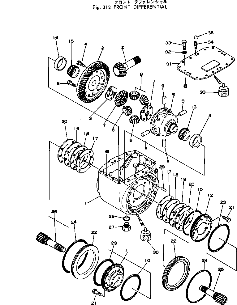 Картер 381-940984-2 KOMATSU