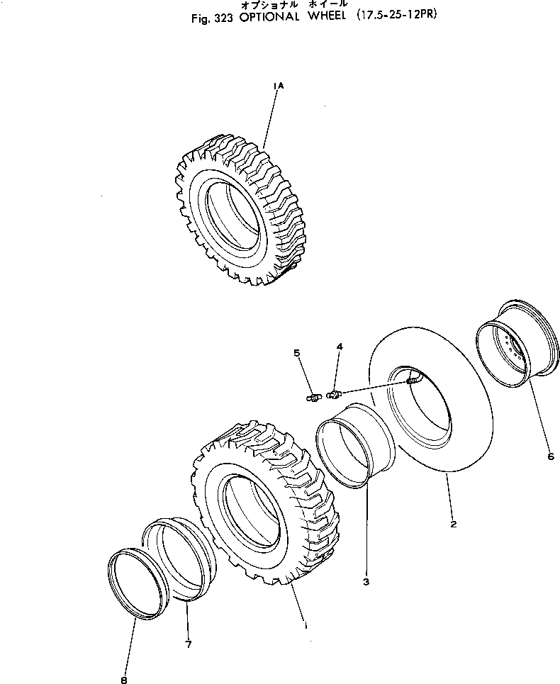Колесо 385-10081932 KOMATSU